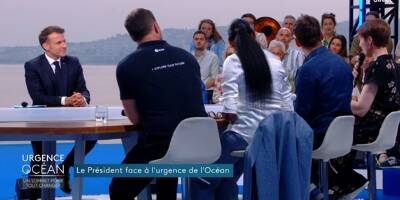 Emmanuel Macron en direct de Nice sur France 2 ce mardi soir pour parler des océans et de l'environnement