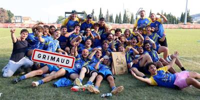 Rugby: les jeunes de deux formations du Golfe (RCG)-Grimaud remportent le titre de champion Paca à Nice