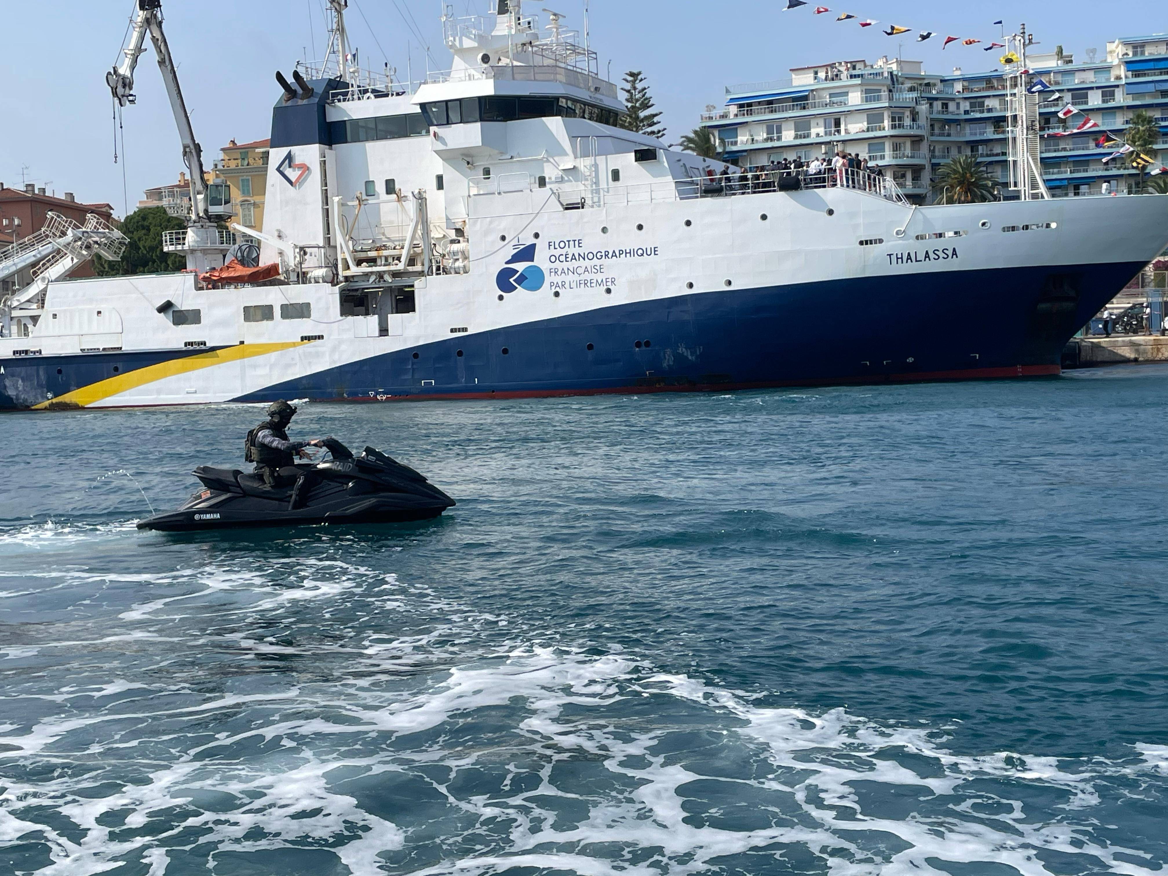 Snipers, démineurs, drones, jet-skis... Comment le Raid a concilié discrétion et omniprésence durant le Sommet de l'océan Unoc à Nice