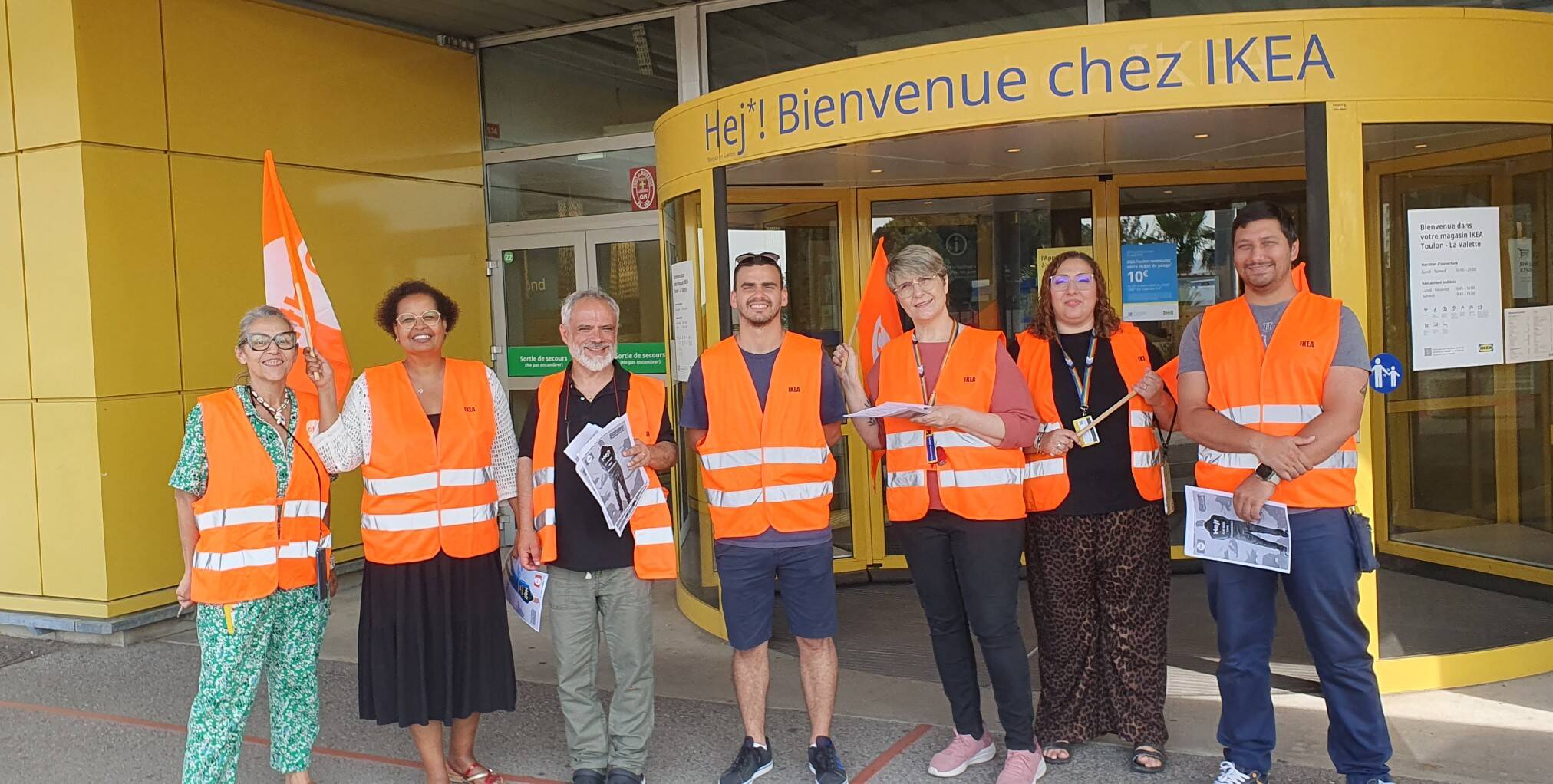 Mobilisation chez Ikea Toulon les salariés dénoncent une rupture du dialogue social