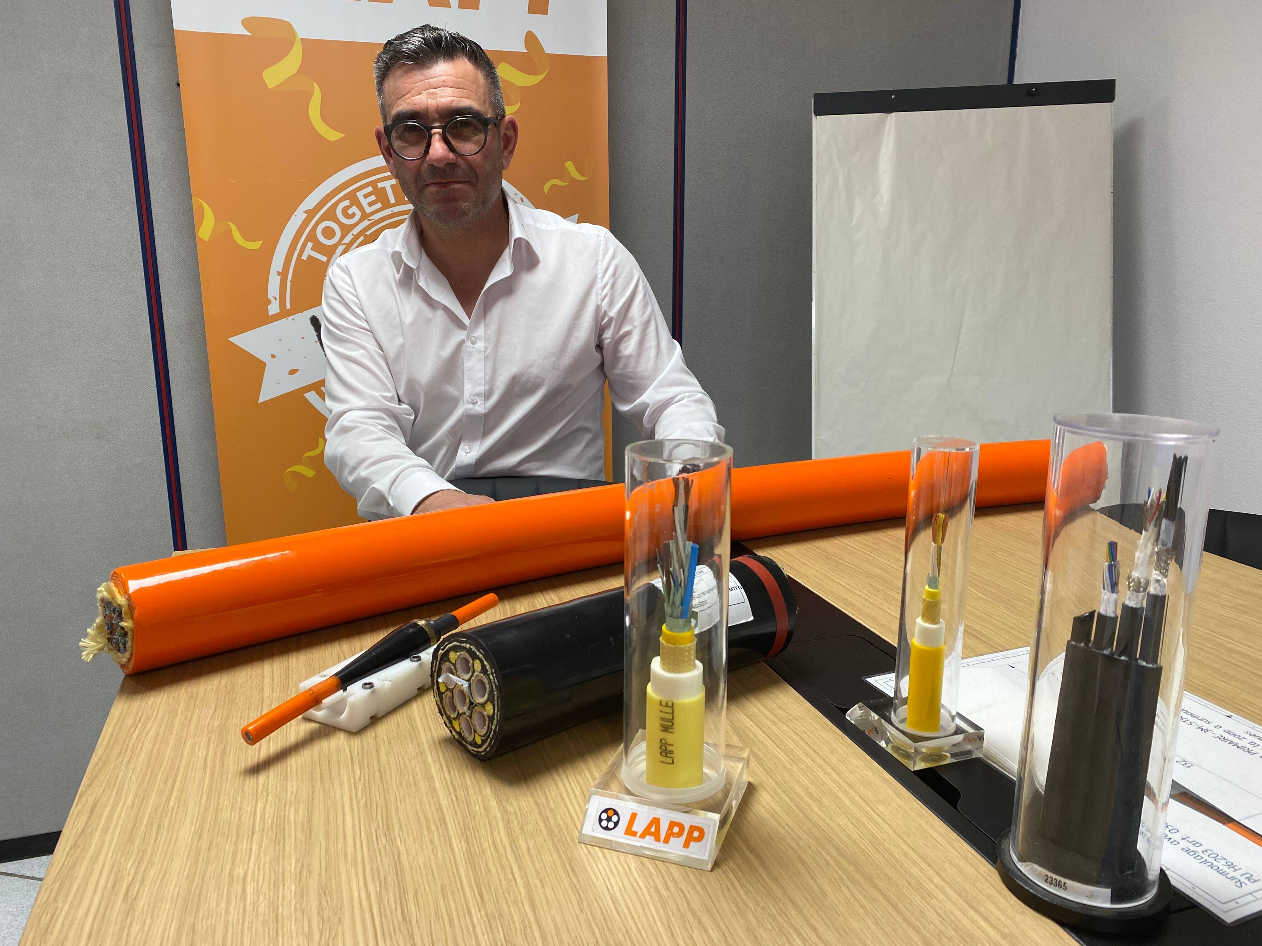 "Nous avons battu un record avec près de 18 millions d'euros de chiffre d'affaires": à Grimaud, les câbles Lapp Muller en mode conquête