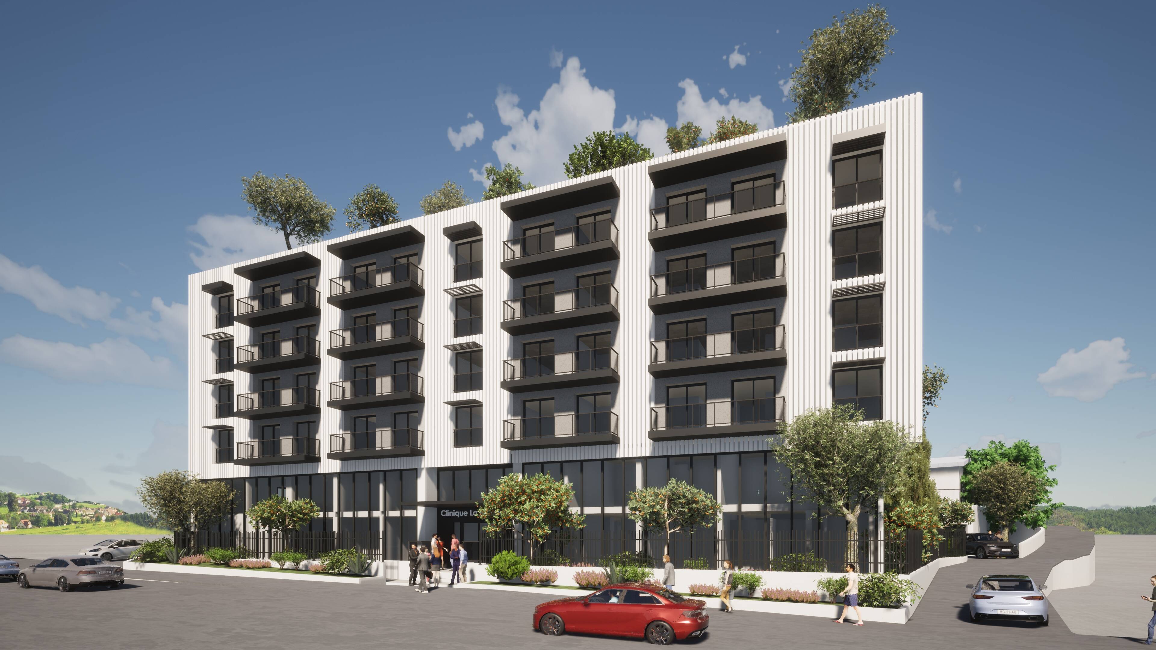 Le chantier de la clinique de La Madeleine à Nice est lancé, il devrait être livré en 2027