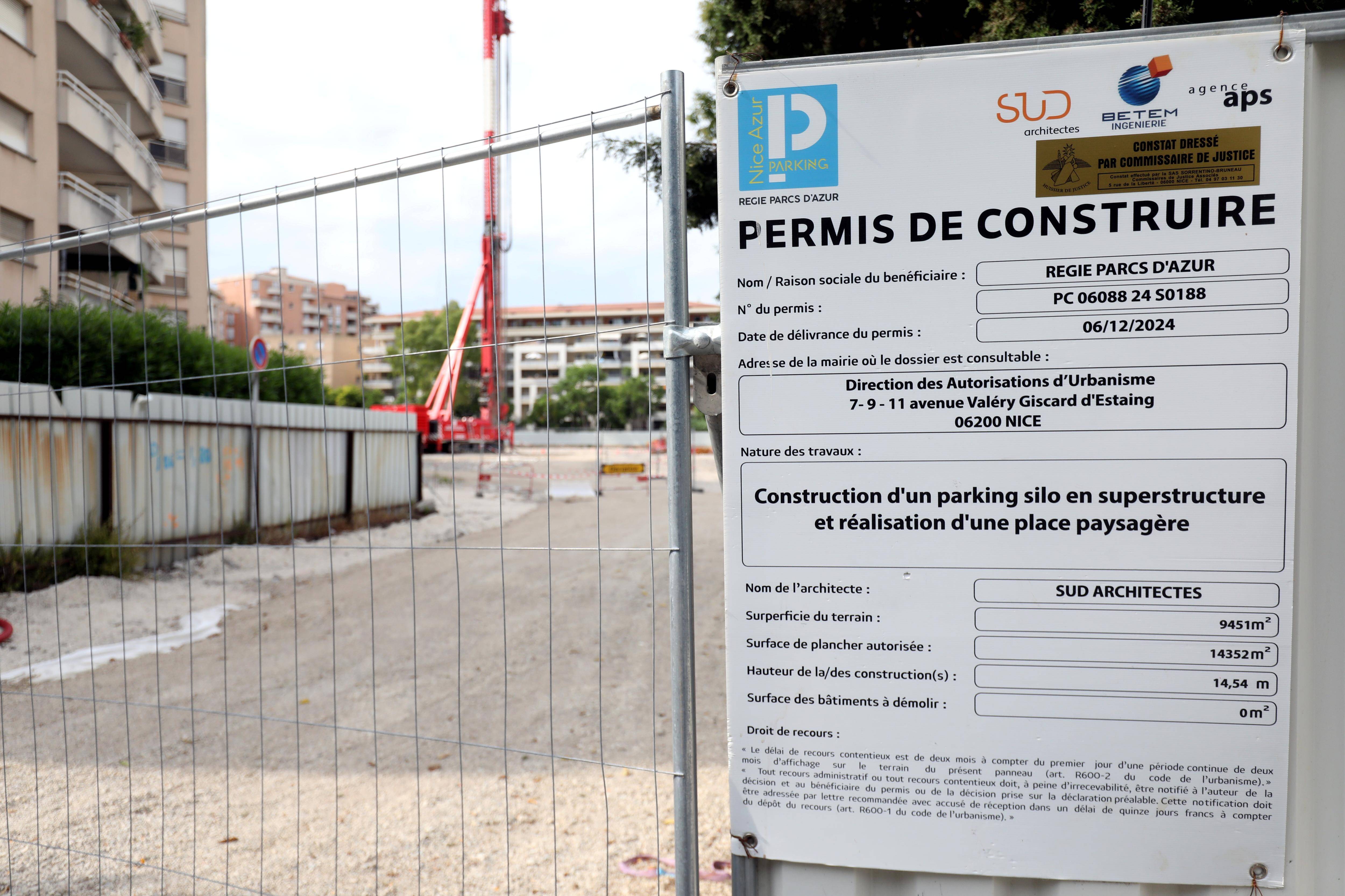 Affaire du parking Vauban de Nice: une enquête pénale ouverte