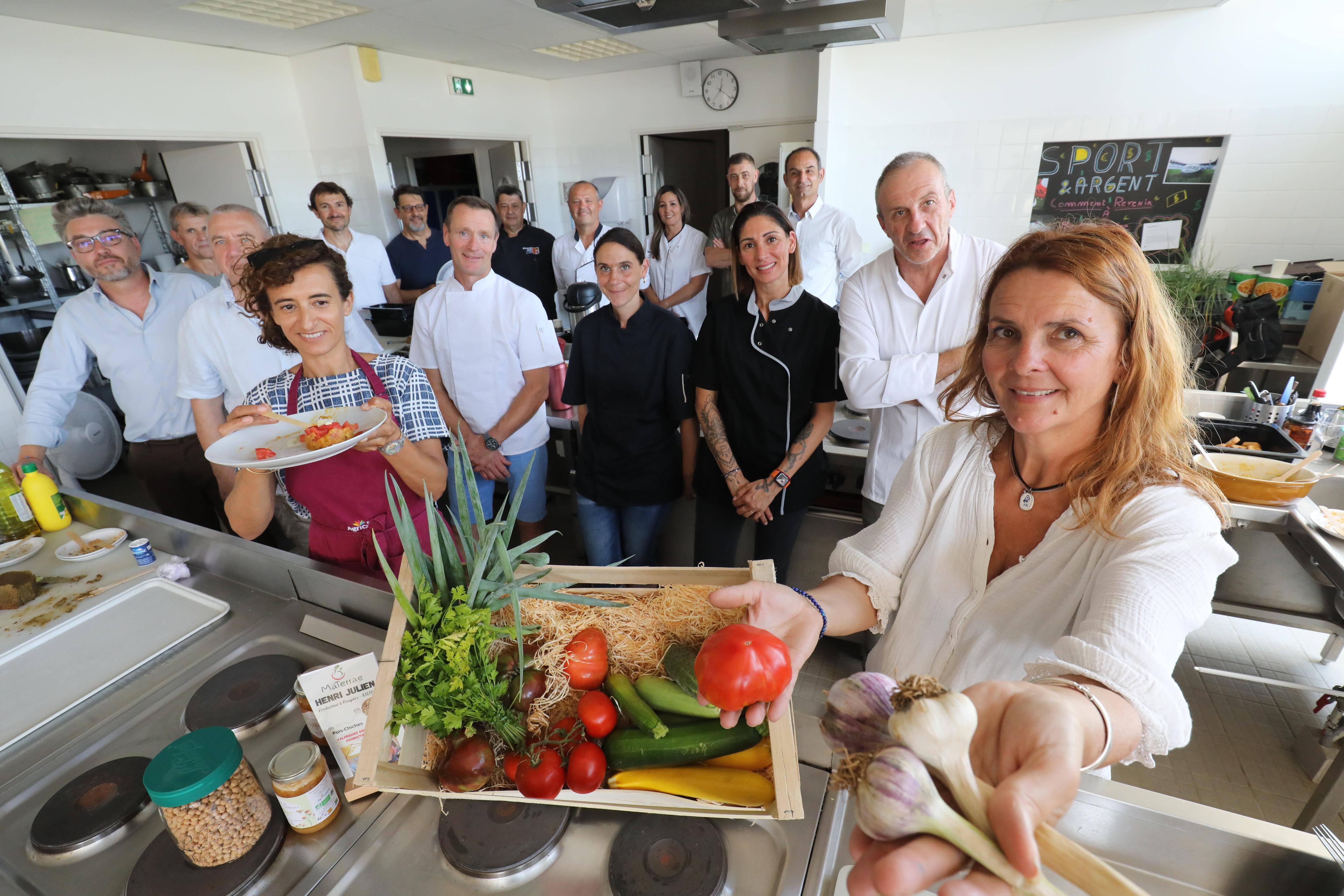 Pour une plus grande souveraineté alimentaire: des chefs de lycées varois sensibilisés à la cuisine du pois chiche local