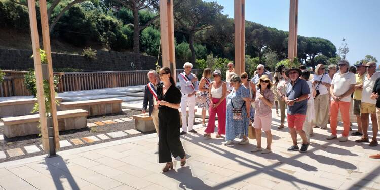 Inauguration officielle du Jardin du train des Pignes: pas qu’un parking avec vue mer