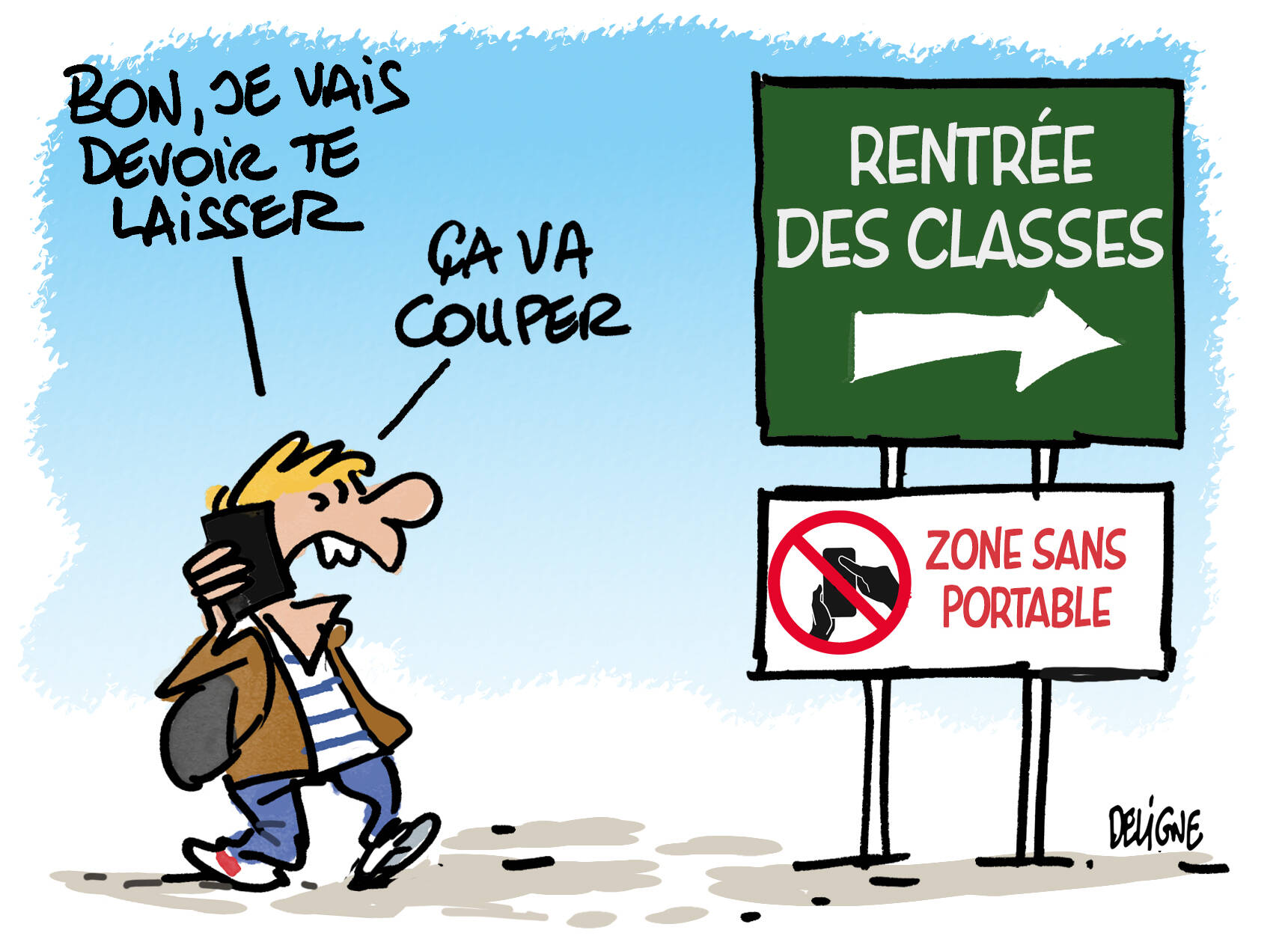 "Après trois oublis, c'est une heure de colle": comment ce collège du Var gère déjà le dispositif "portable en pause"