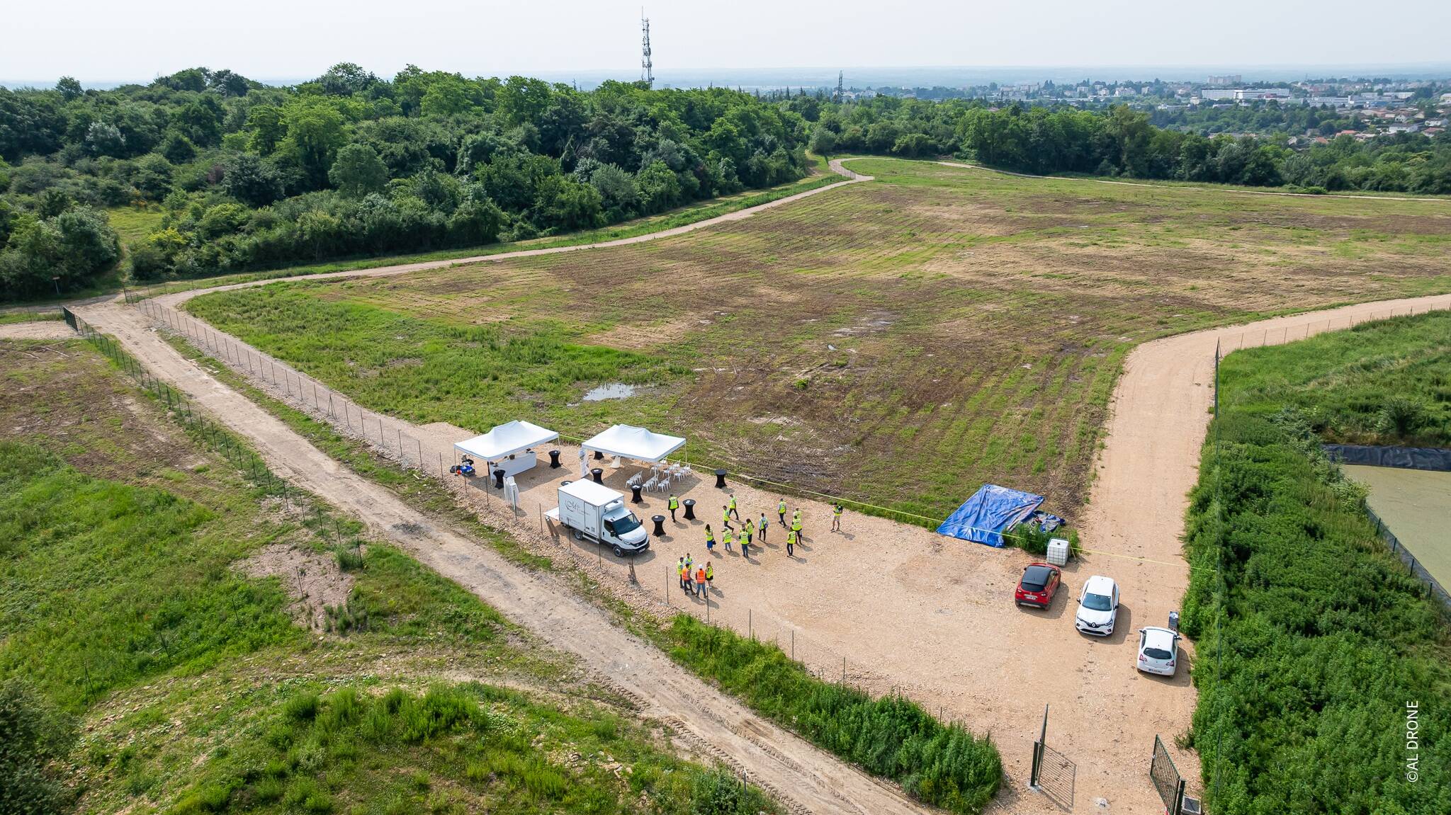Une centrale solaire en France pilotée par la SMEG