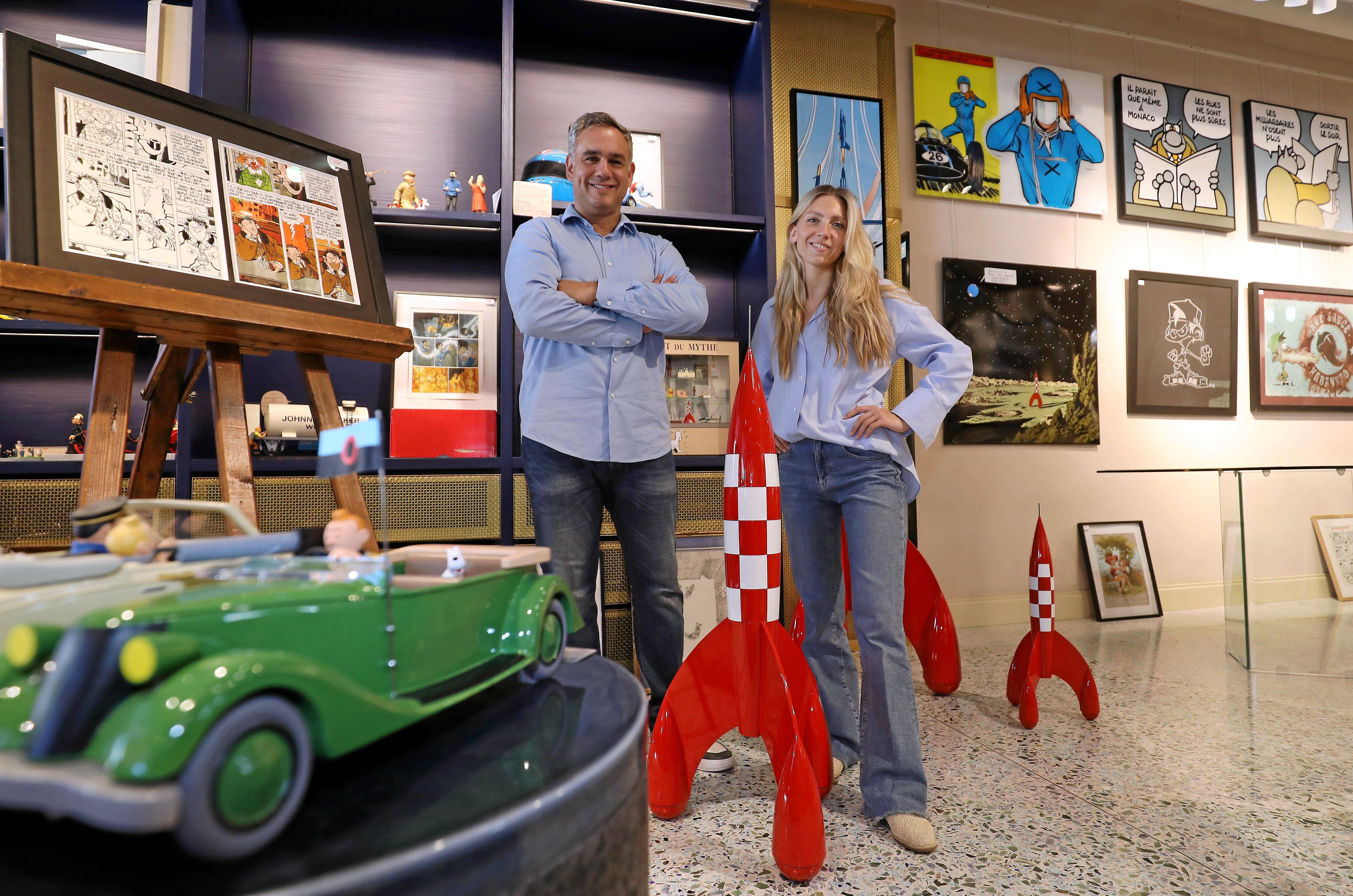 Hergé, Uderzo et Geluck s'invitent à Monaco pour une vente aux enchères ce mercredi