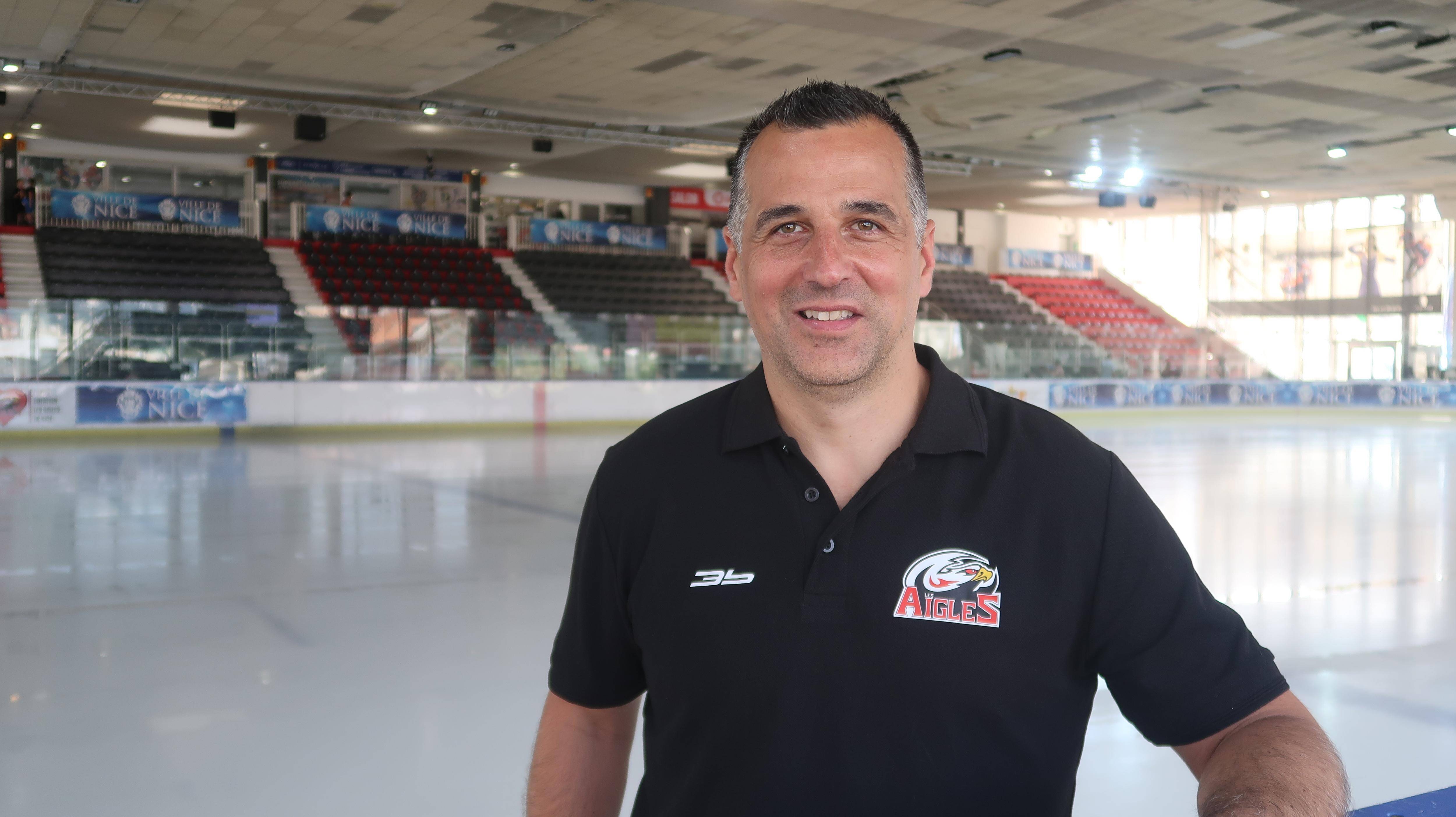 "On peut être champions d'ici 5 ans": le nouveau manager général des Aigles de Nice, Jean-François Dufour, affiche ses ambitions