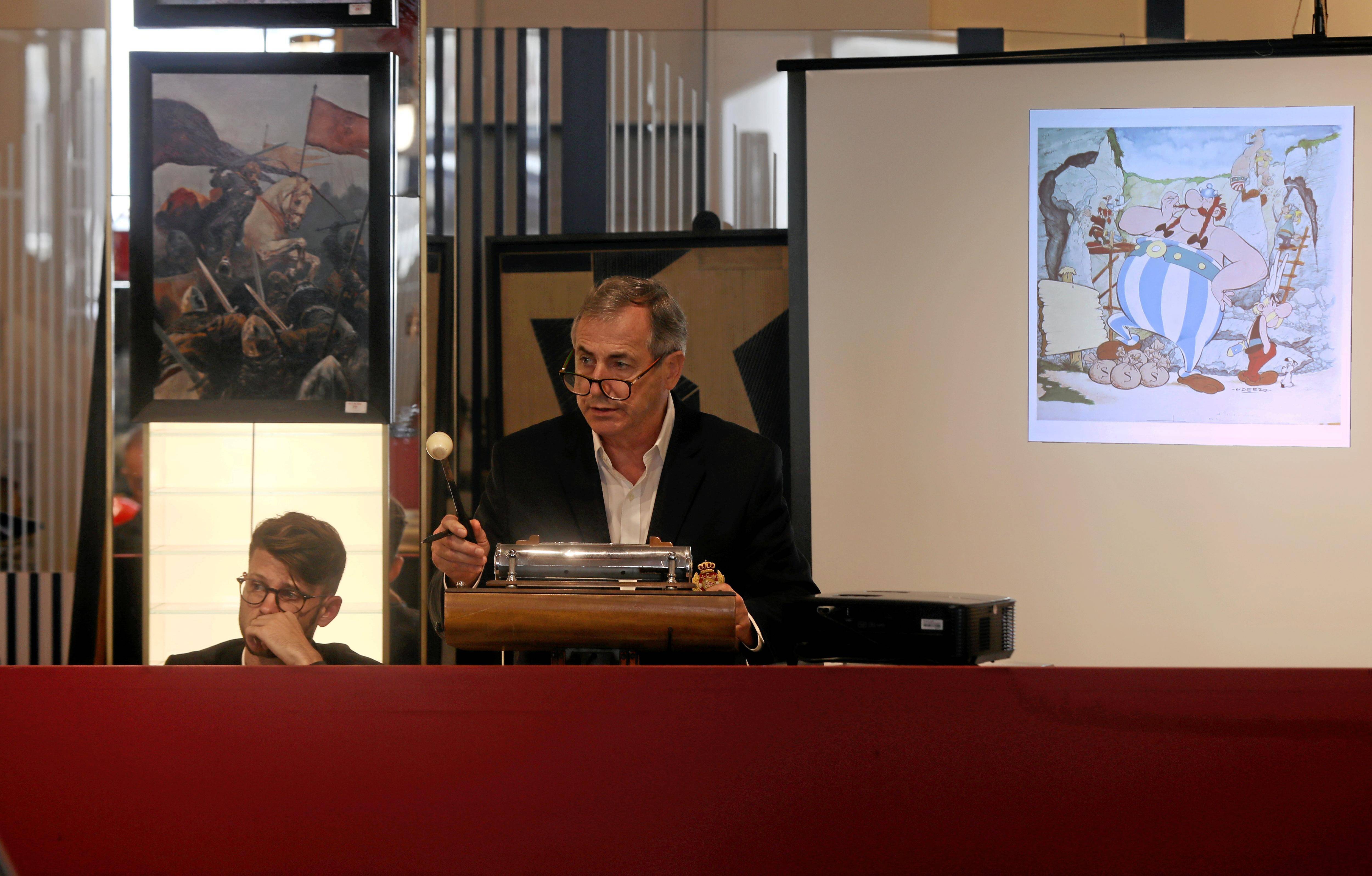 Les stars de la bande dessinée sous le marteau à Monaco