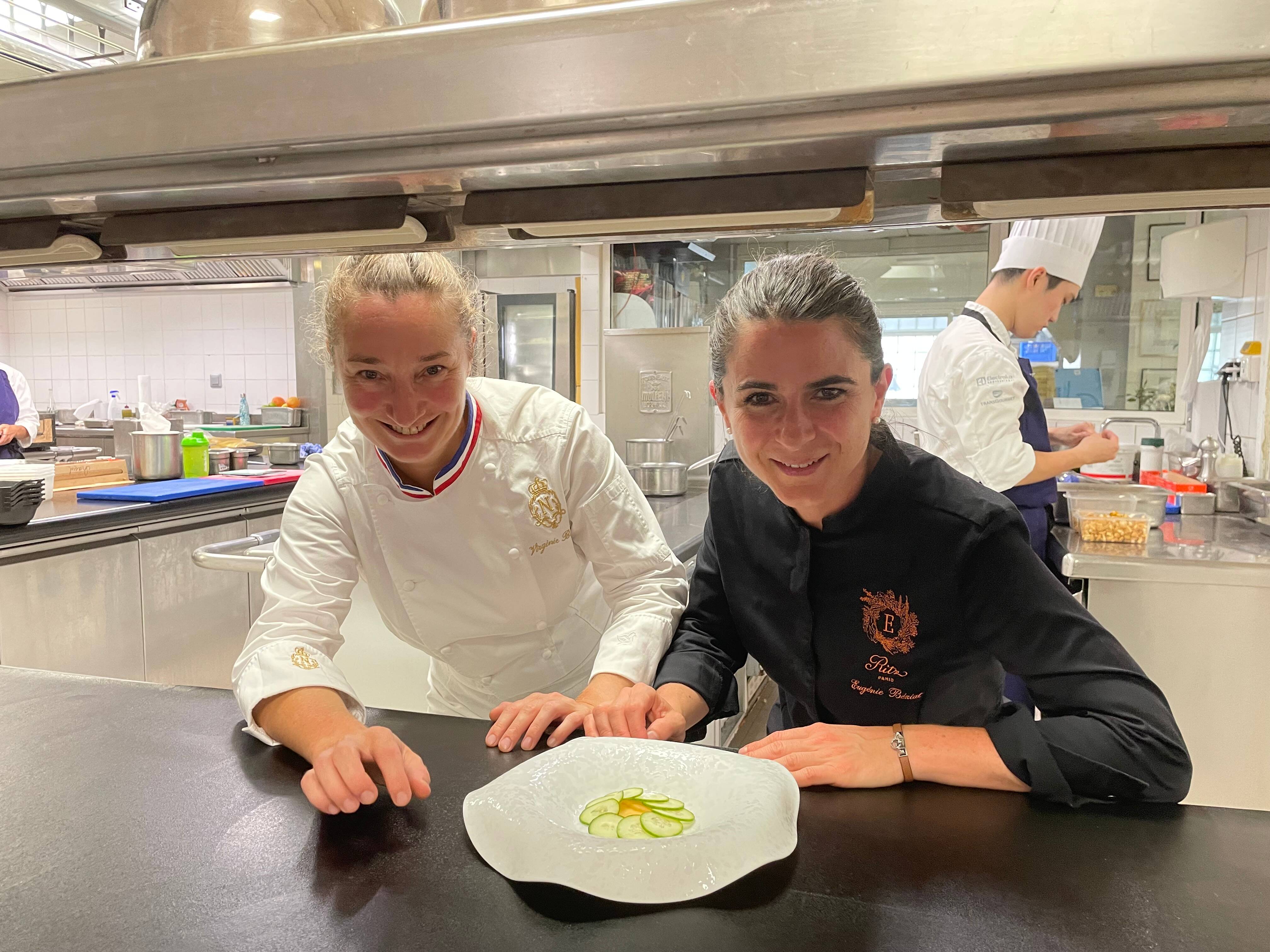 Quand la cheffe du Negresco s'associe à la cheffe du Ritz à Paris: le savoir-faire et l'expérience au féminin à la table du Negresco ce samedi soir