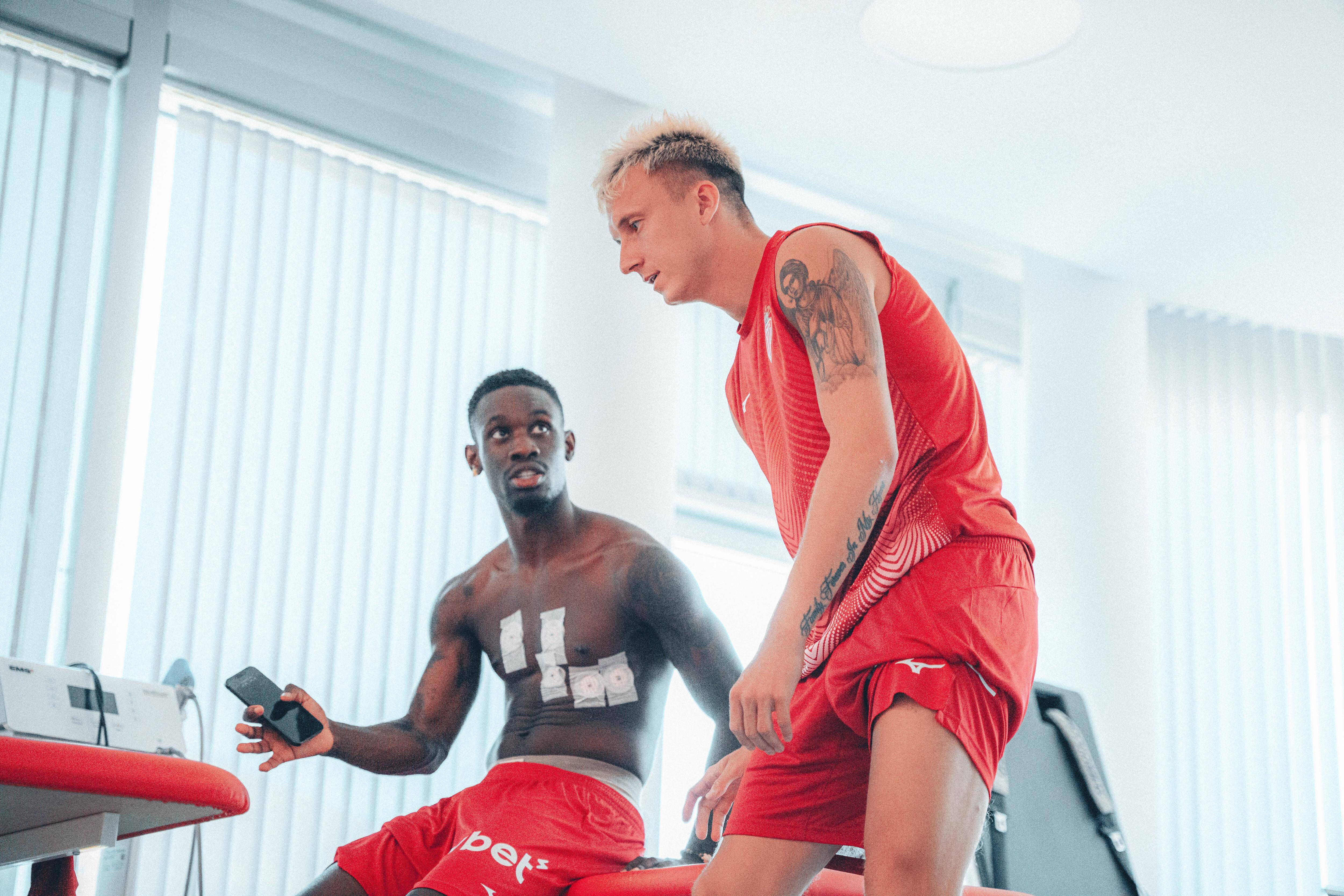 Treize joueurs étaient présents à la reprise de l'AS Monaco, ce samedi matin