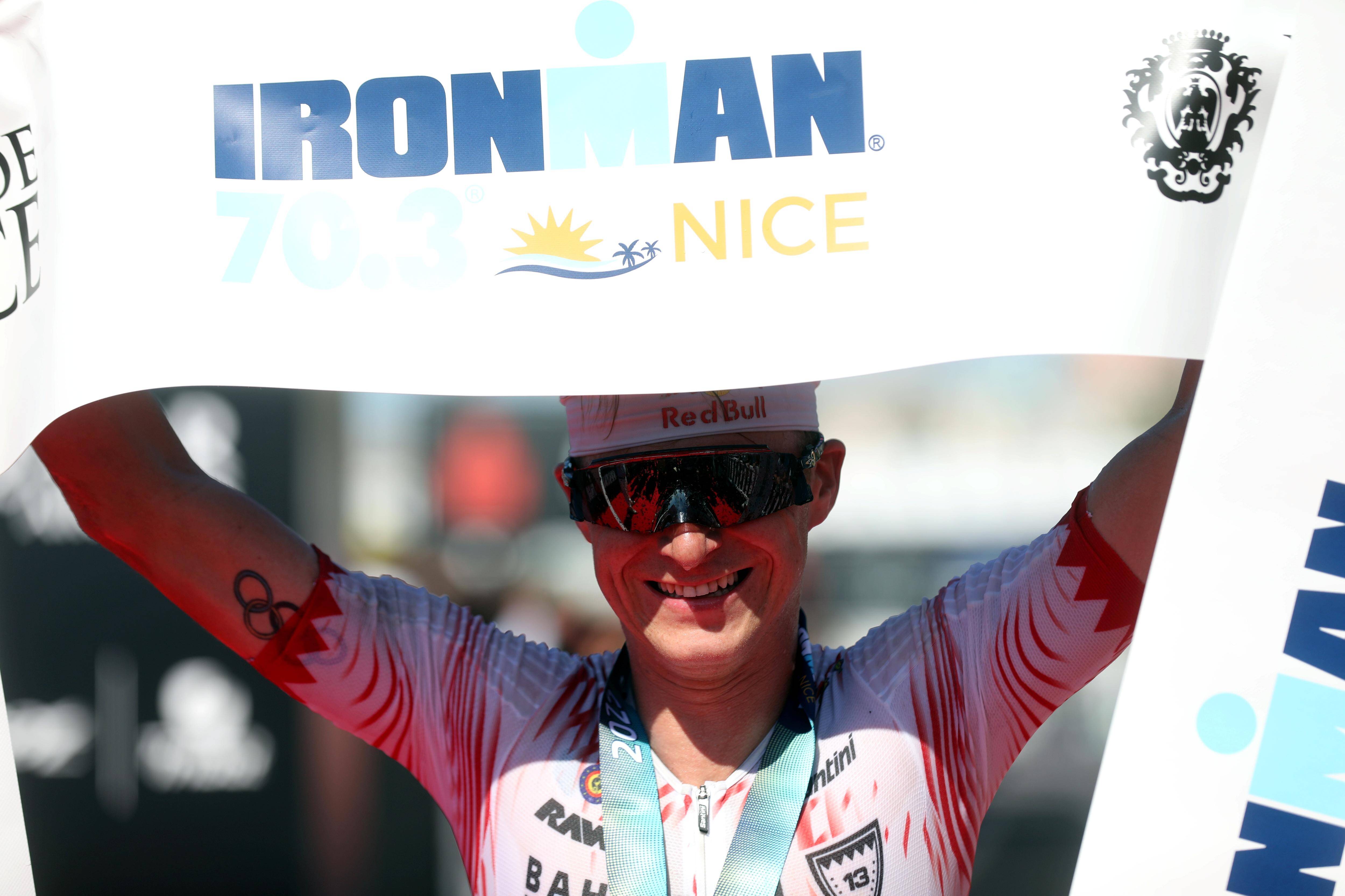 Effort, canicule et performances notables: revivez l'Ironman de Nice qui s'est déroulé ce dimanche en images