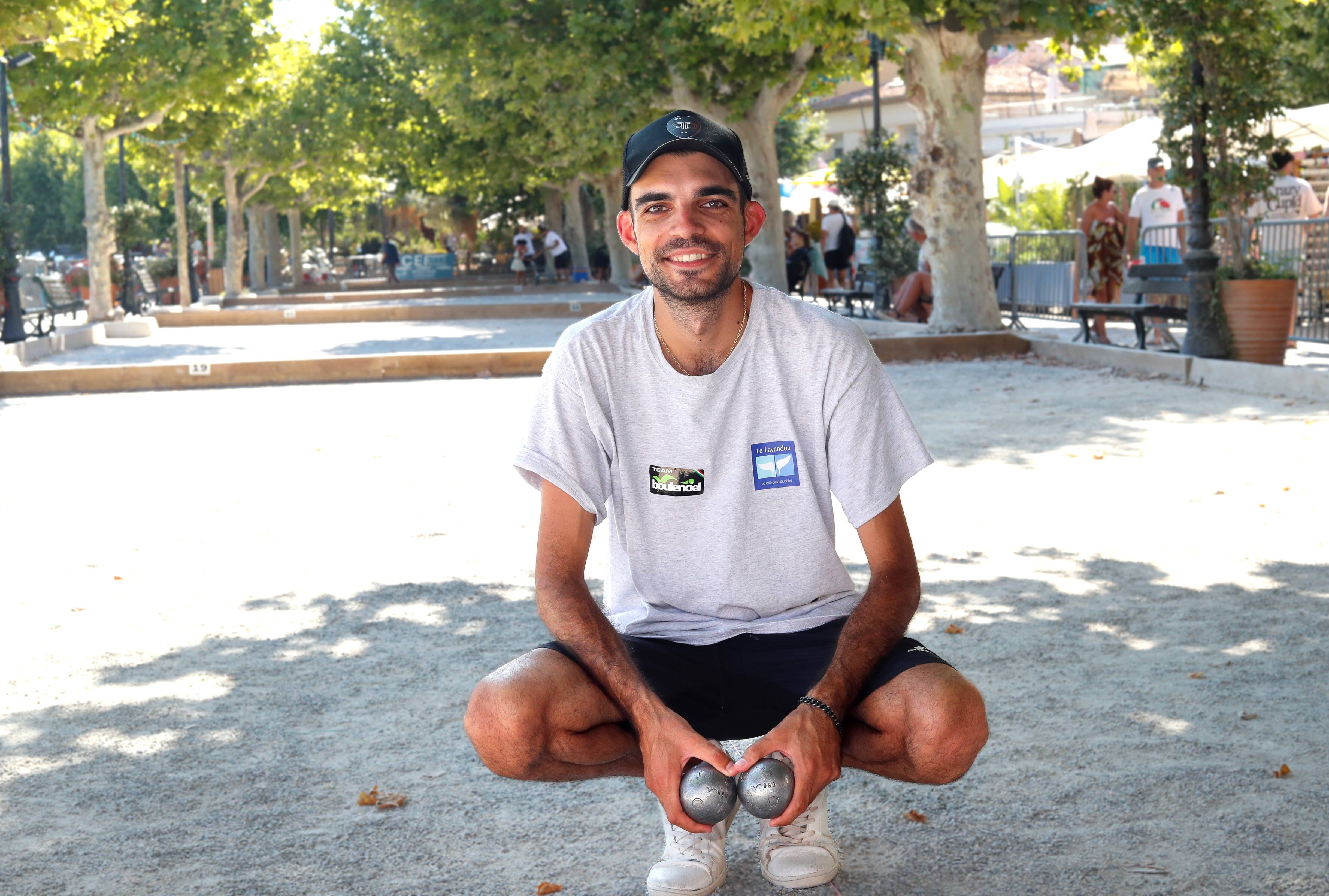 Fréjus international pétanque: l'Italien Diego Rizzi, un "alien" de la planète bouliste à la conquête du Var