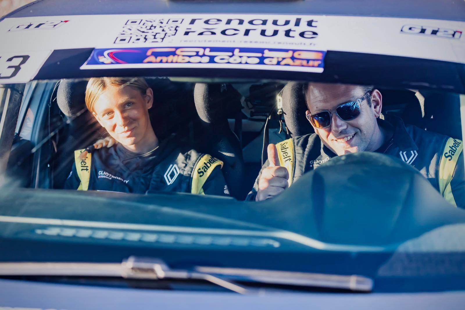 Arnaud et Lilou, un duo père fille passionné de rallye à Sainte-Maxime