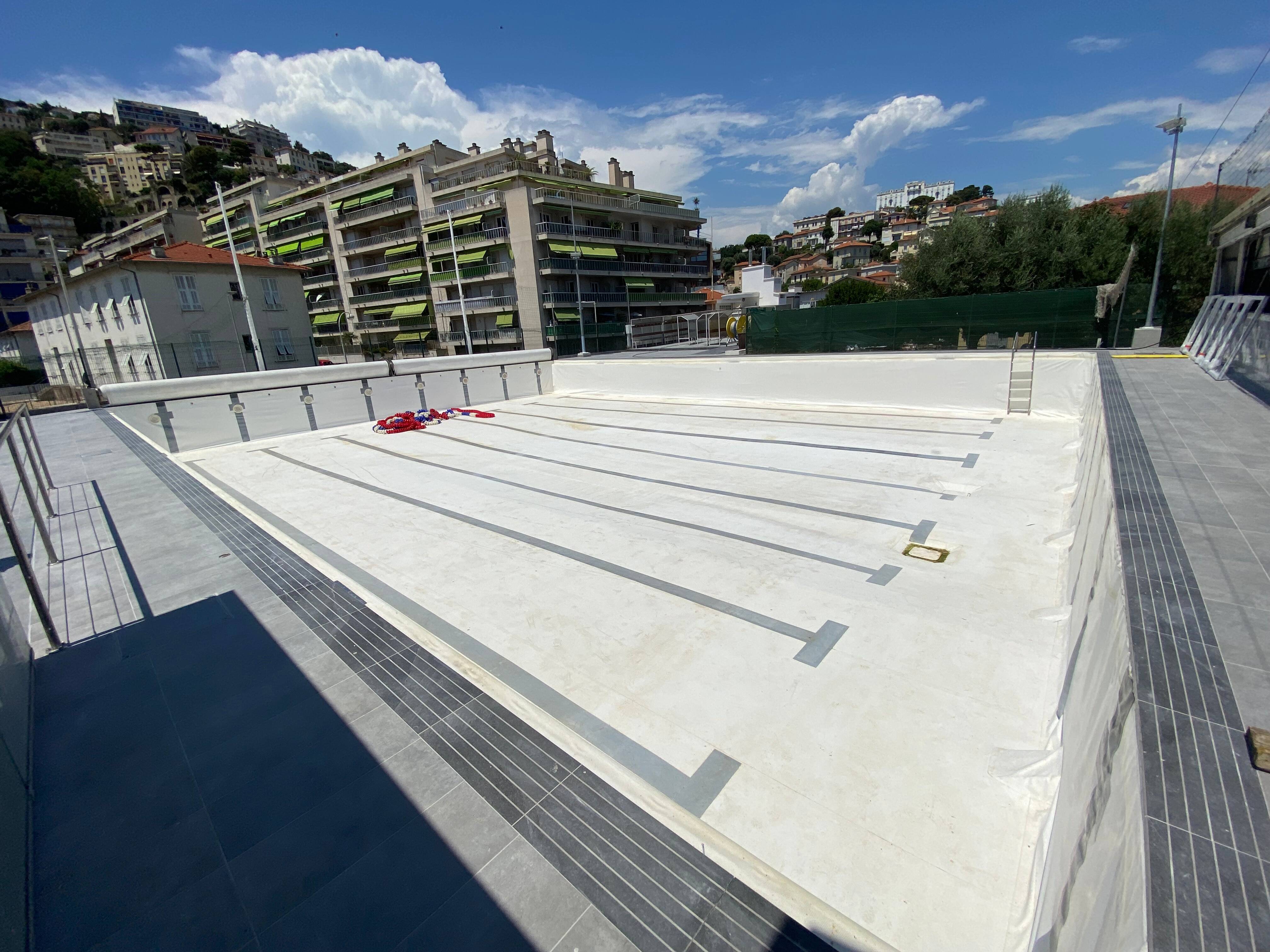 Les travaux sont presque finis à la piscine du Piol de Nice, on est allé voir ce qui avait changé