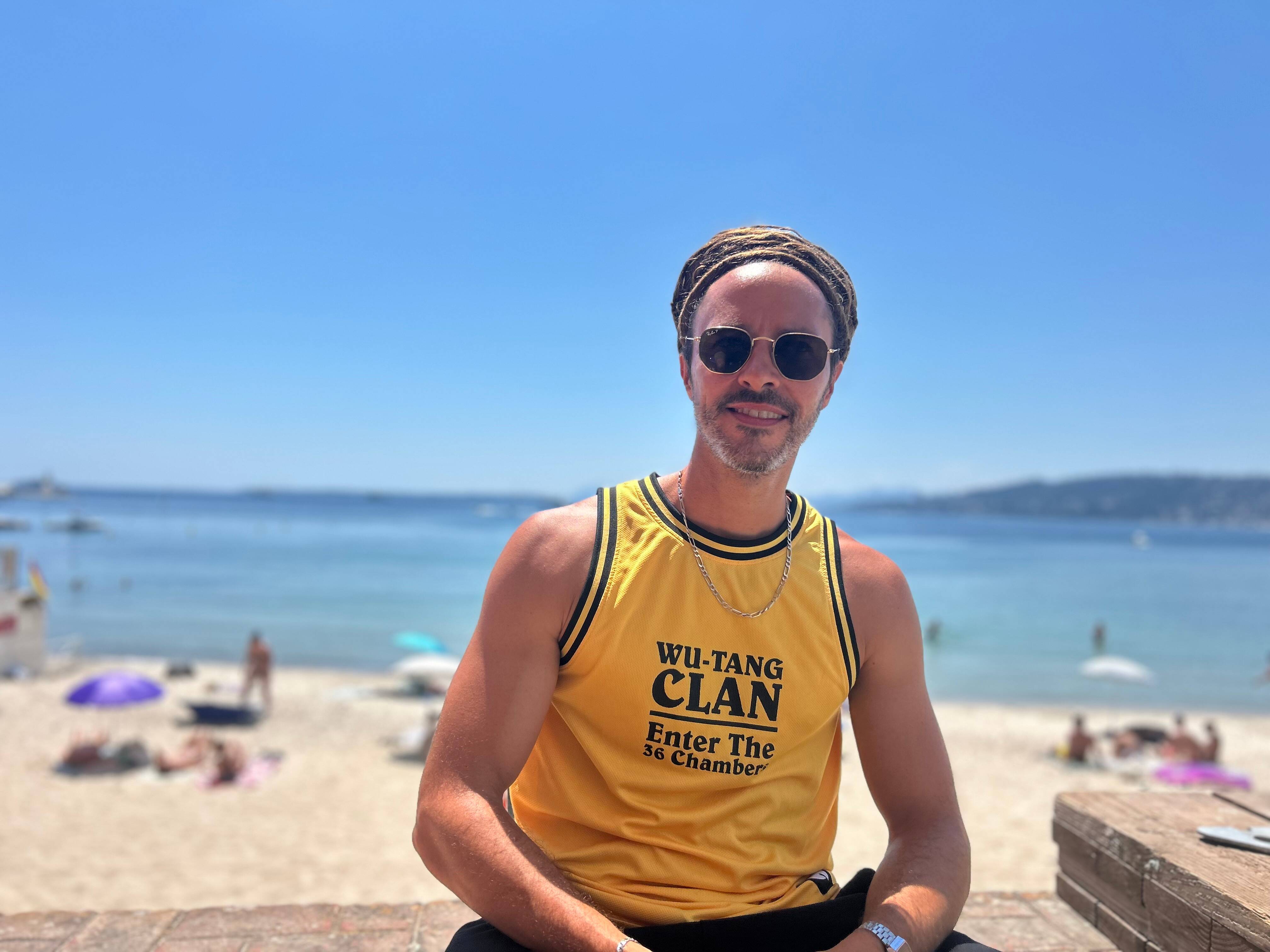 "Jouer dos à la mer sur scène, c'est quand même extraordinaire": on a rencontré le leader de Danakil, Balik, avant son show à Juan-les-Pins