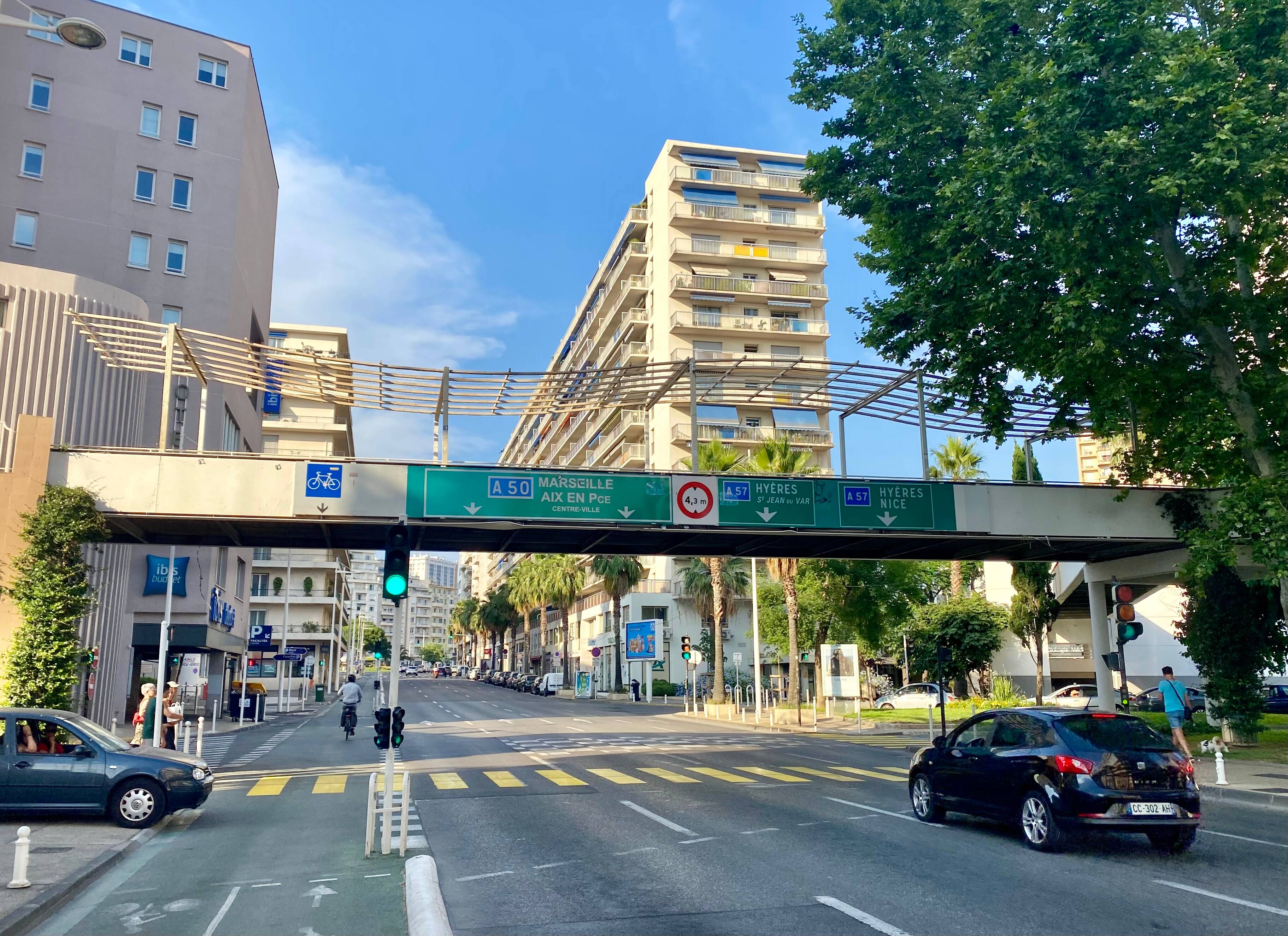 La passerelle de La Rode à Toulon fermée pour plusieurs mois?