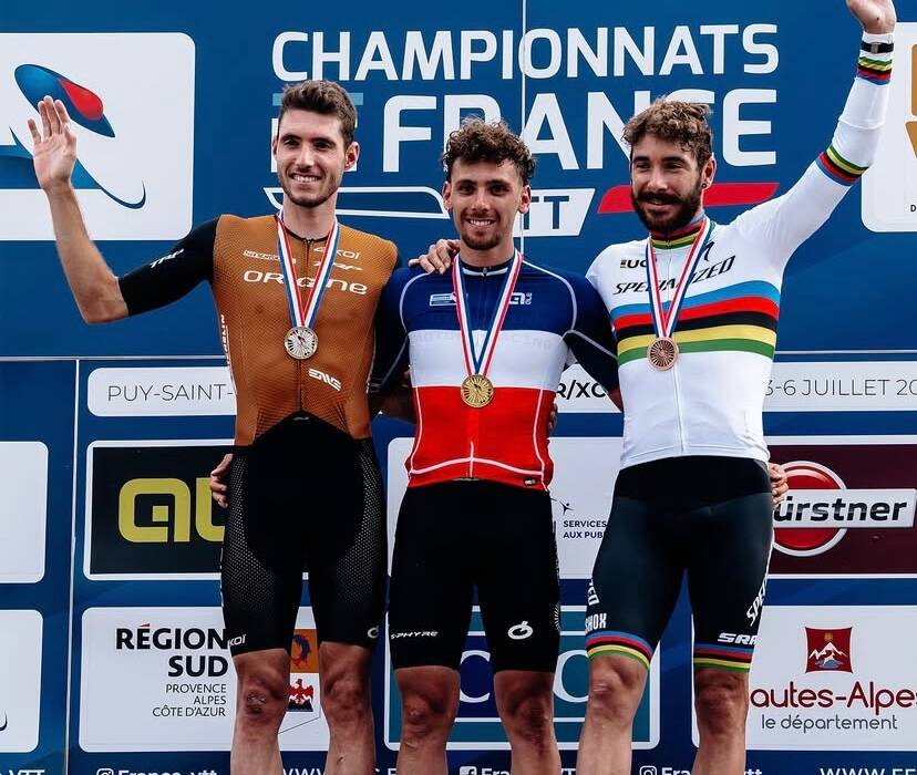 L'Azuréen Luca Martin sacré champion de France de VTT cross-country