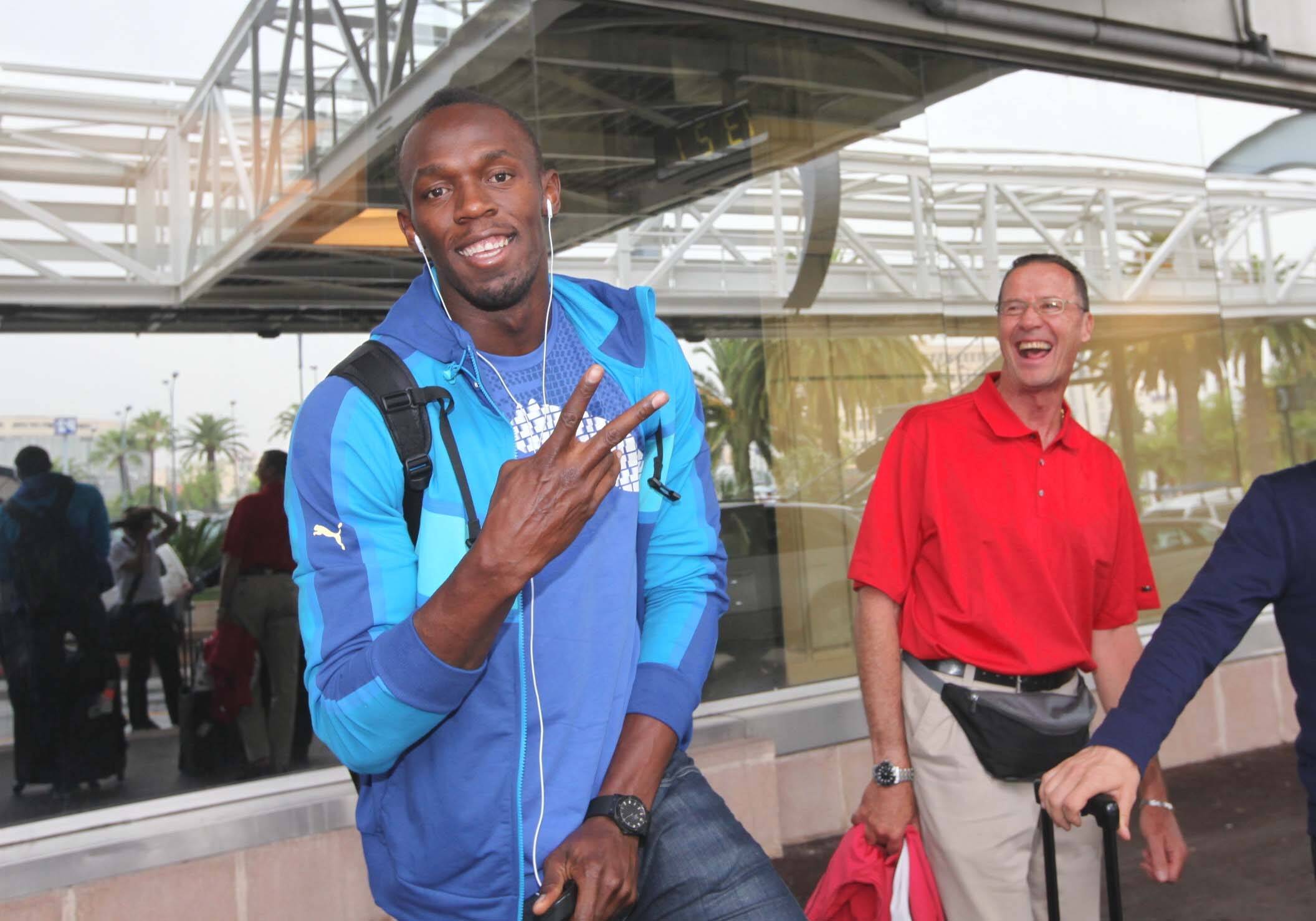 "Bolt entre et lance: Ah, chic, y a un McDo"... Avant son dernier meeting Herculis, le directeur Jean-Pierre Schoebel se replonge dans ses souvenirs