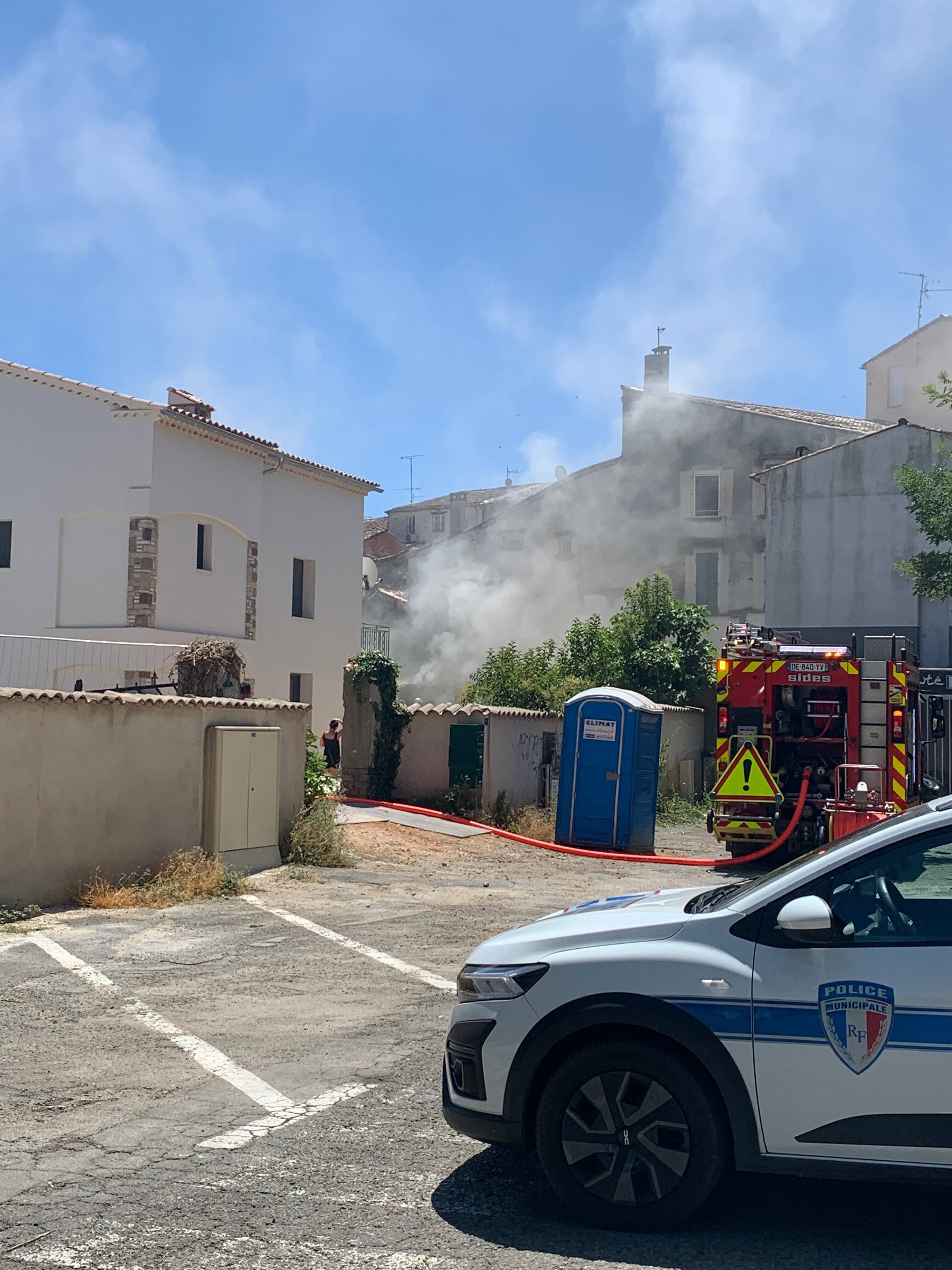 De la fumée mais peu de dégâts dans un feu de cabanon à Brignoles