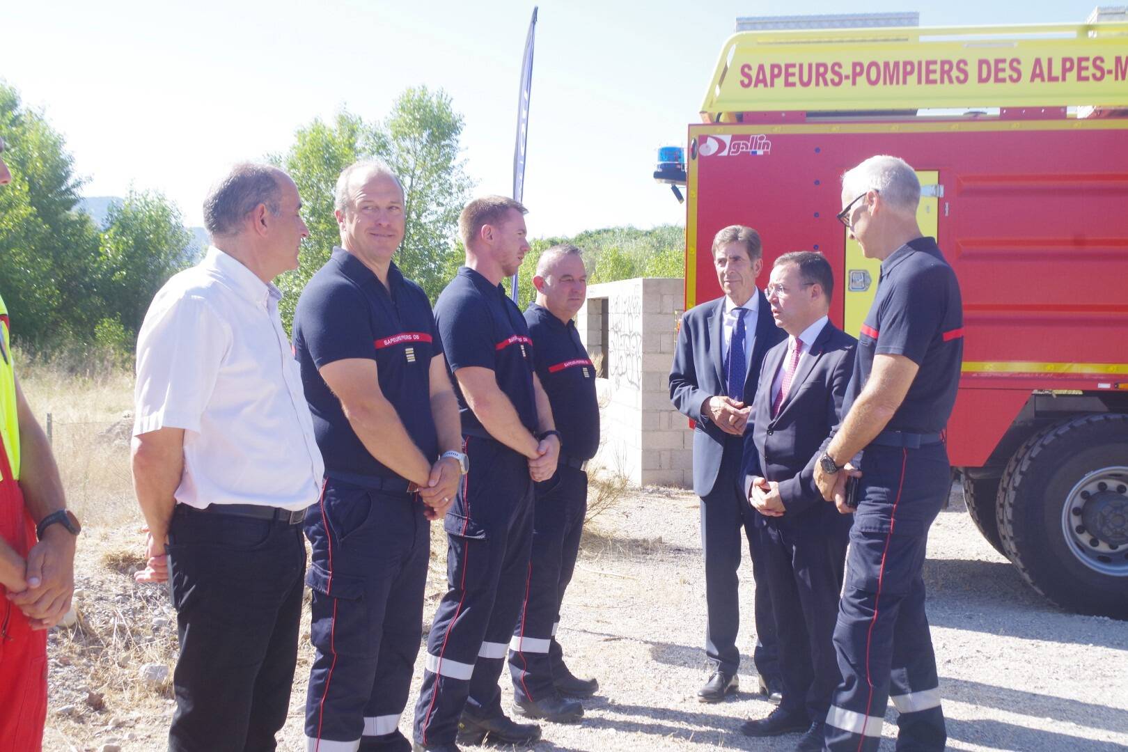 Le département des Alpes-Maritimes sur le qui-vive pour intervenir en cas de feu de forêt