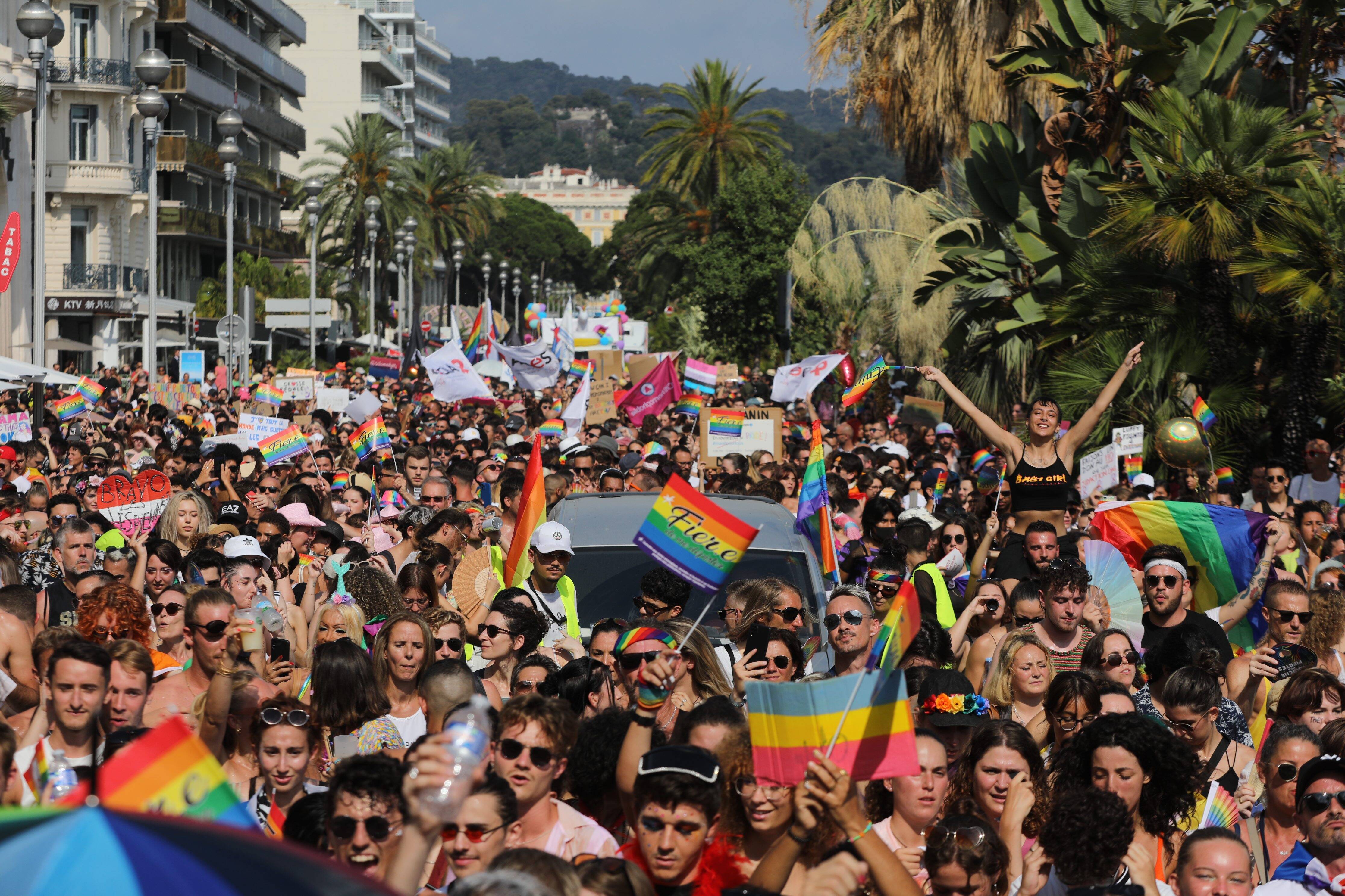 Pink parade ce samedi 12 juillet à Nice: un char, une marche et une revendication commune, voici ce qu'il faut savoir sur l'évènement