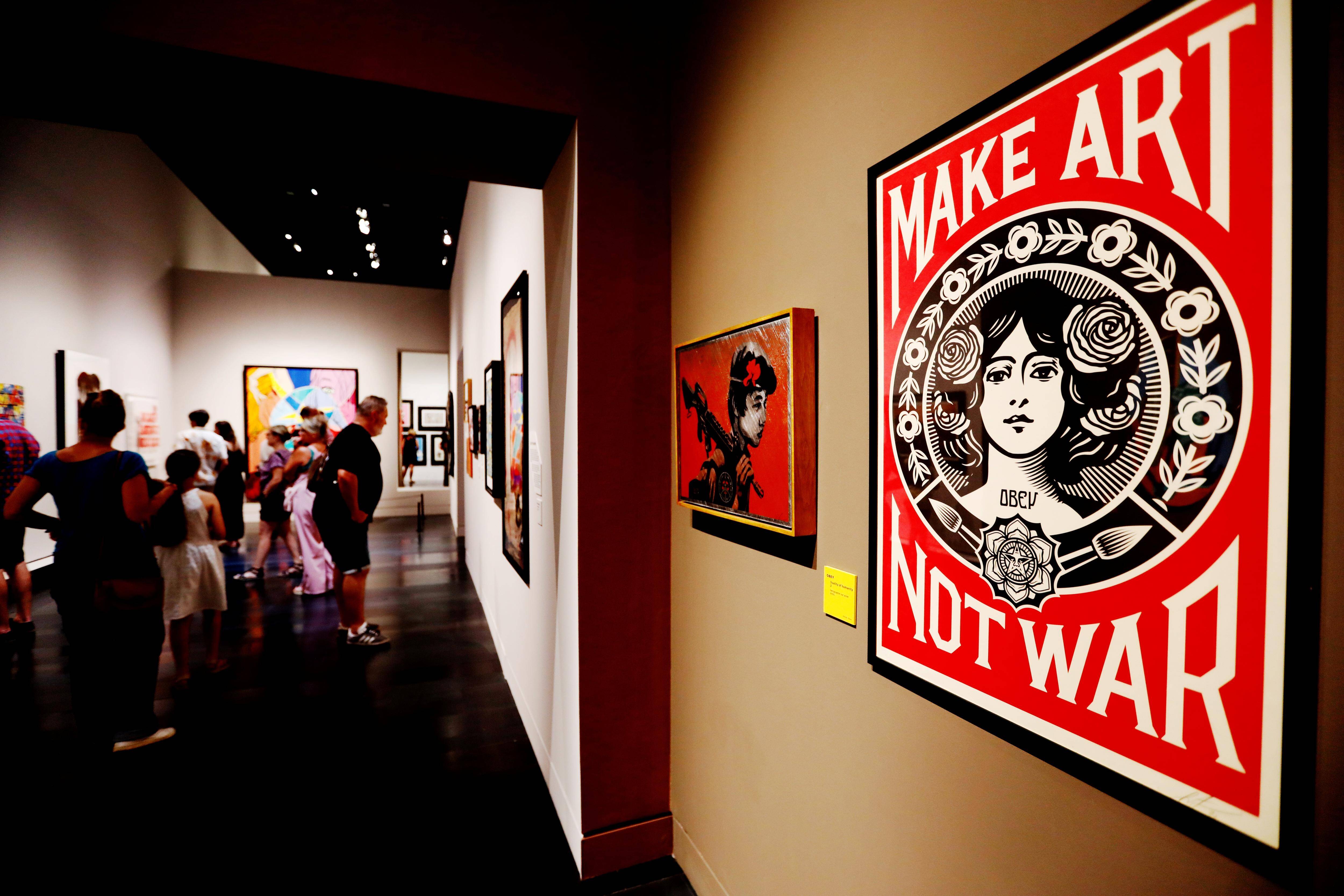 Un véritable carton: déjà 10.000 visiteurs pour l'exposition Banksy à Toulon