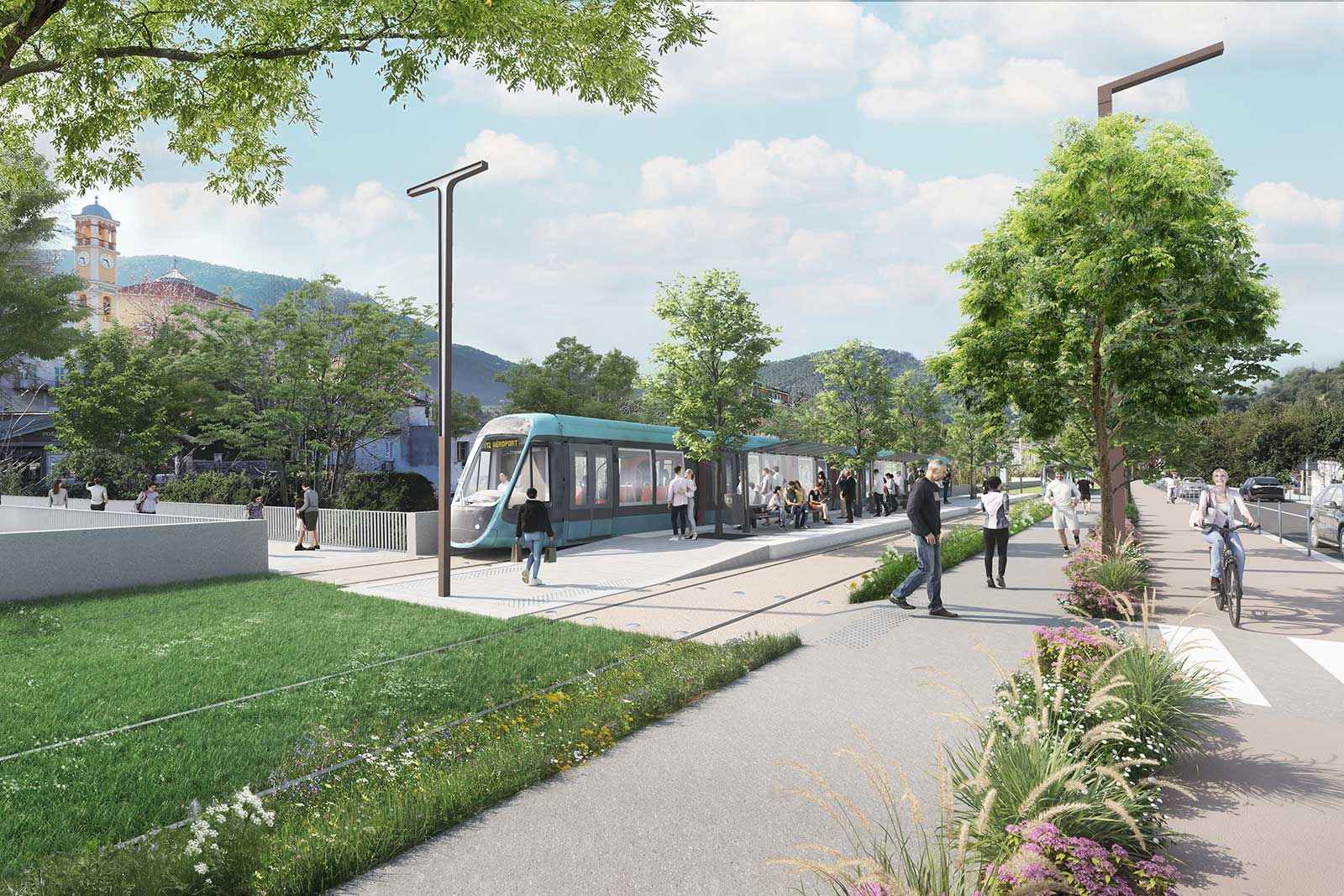 Tensions autour de la ligne 5 du tramway à La Trinité