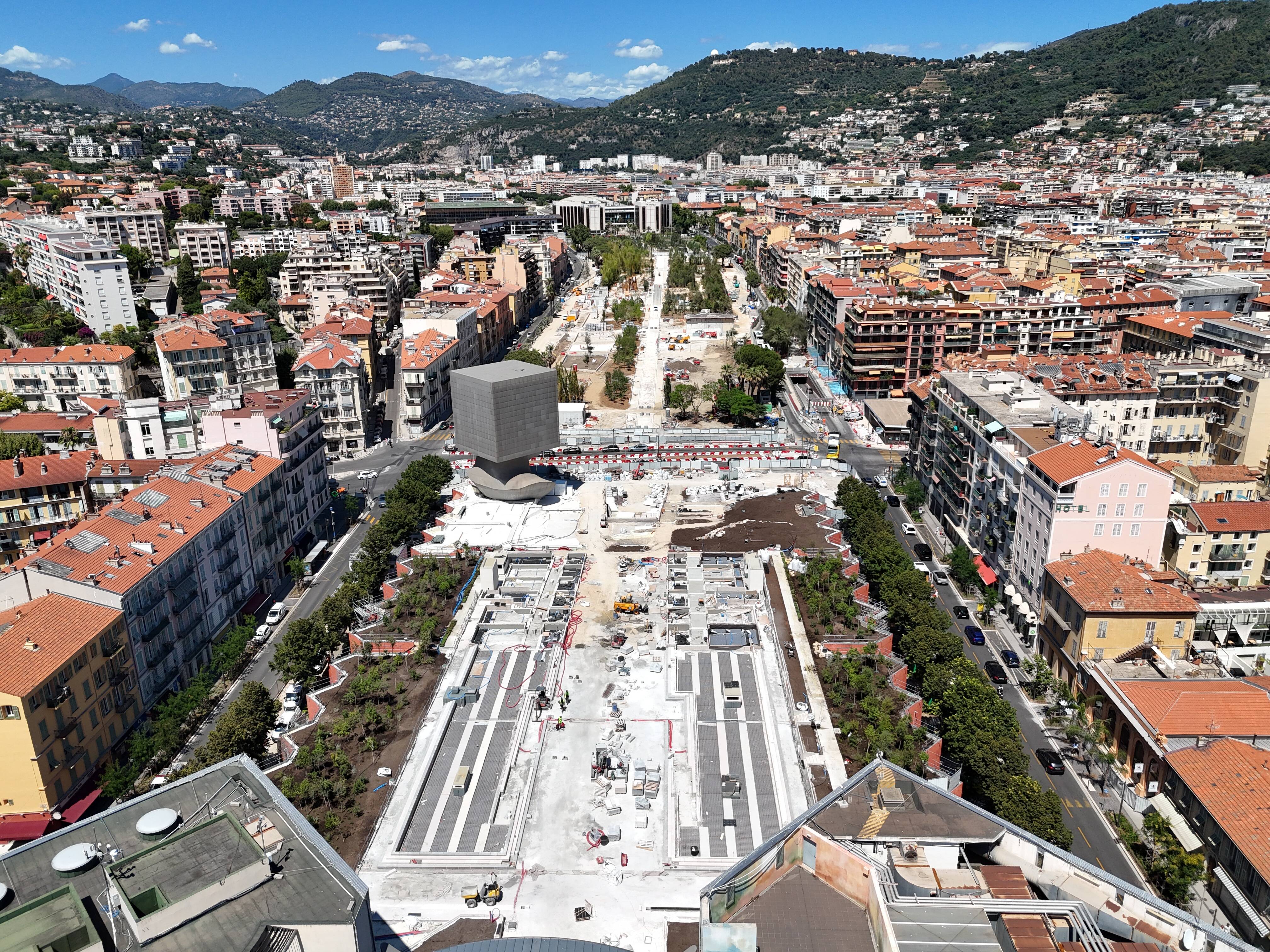 Où en est l'extension de la promenade du Paillon à Nice?