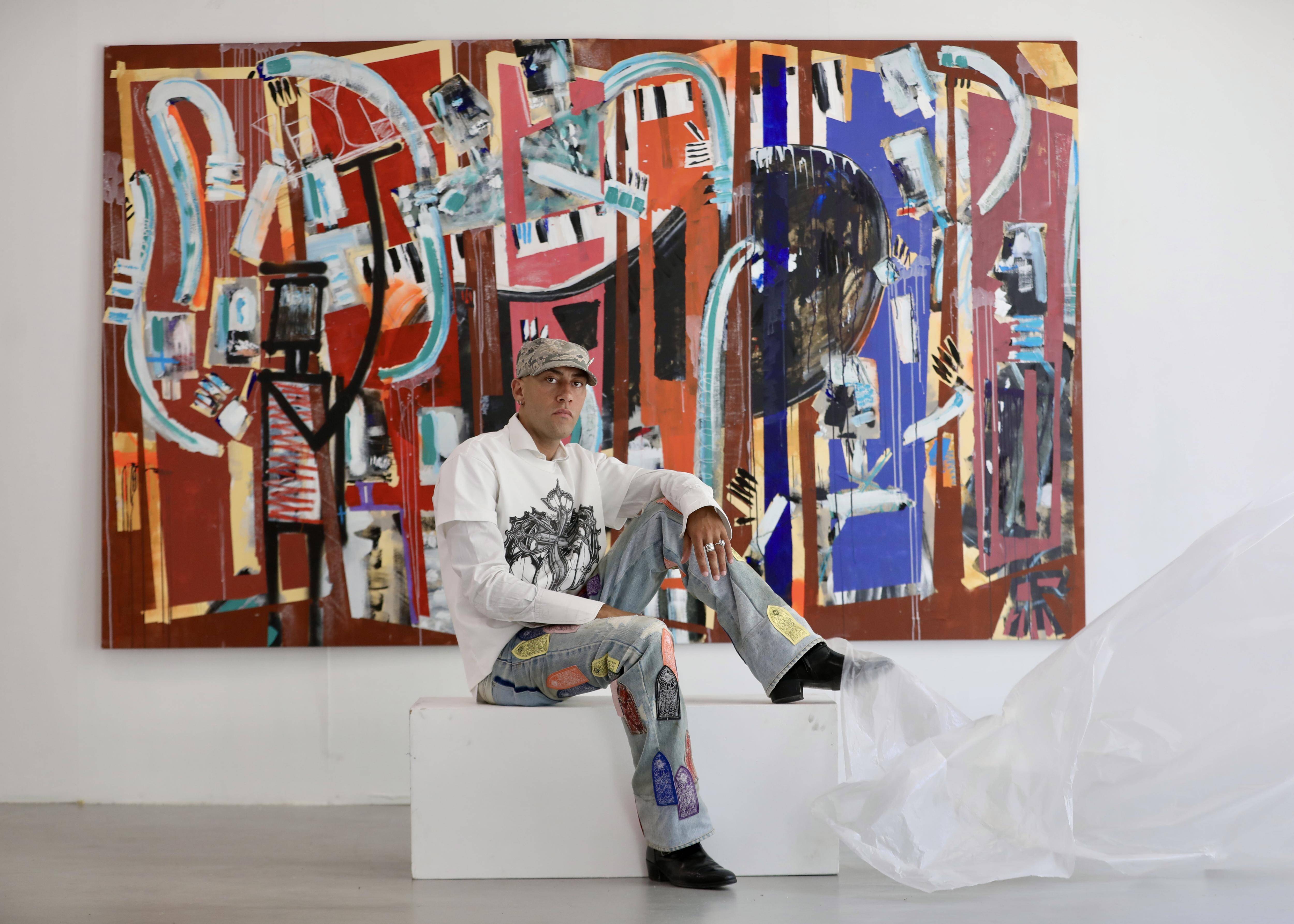 Il transforme son combat contre la maladie en force créatrice: Jules-Moré Barsotti, un artiste toulonnais à découvrir au Port des créateurs