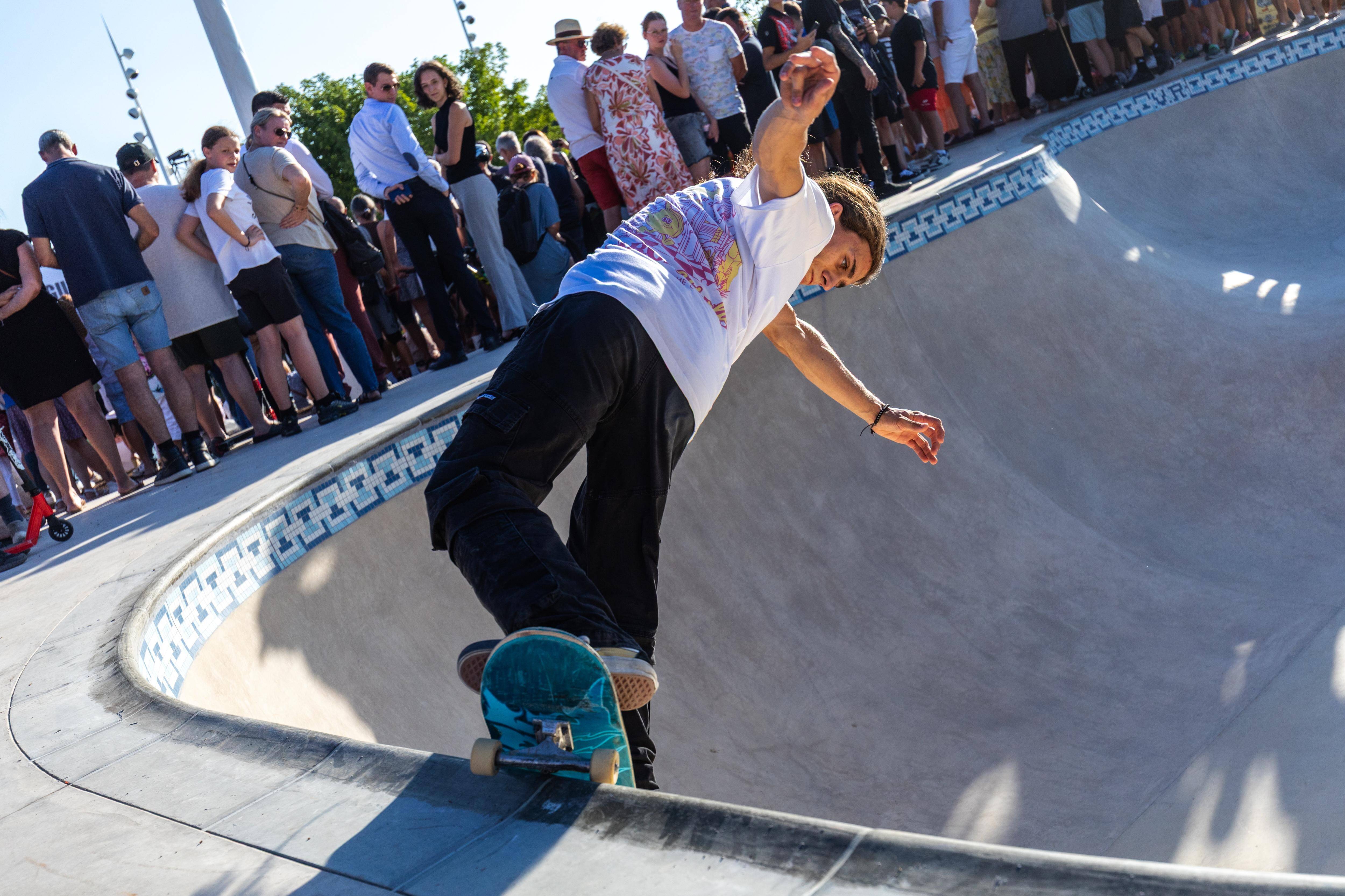 "Un espace inspirant et moderne": ça slide déjà au skatepark de la Base nature de Fréjus