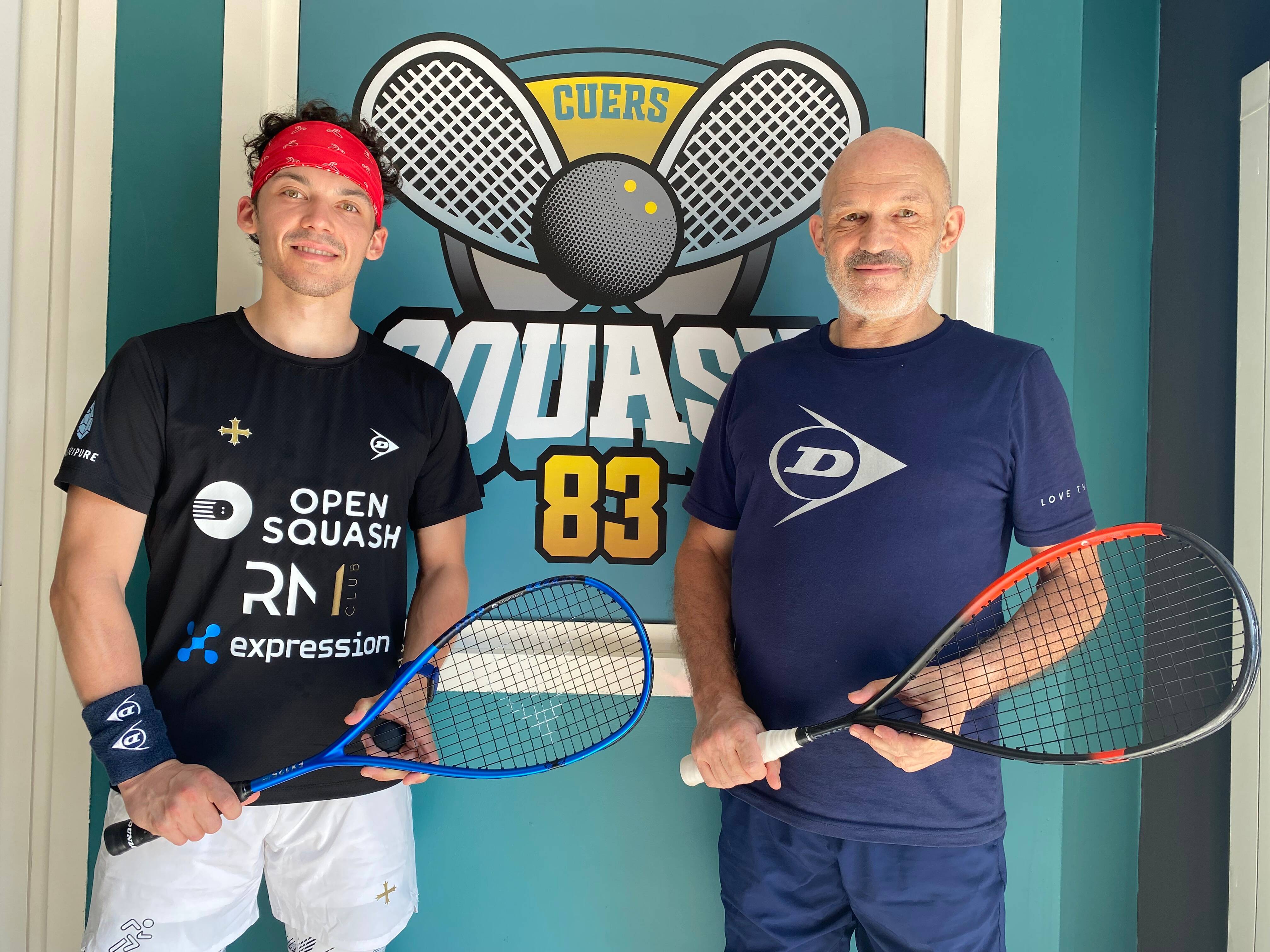 "Il peut devenir n°1 mondial": papa et entraîneur, la double casquette du joueur de squash toulonnais Emmanuel Crouin