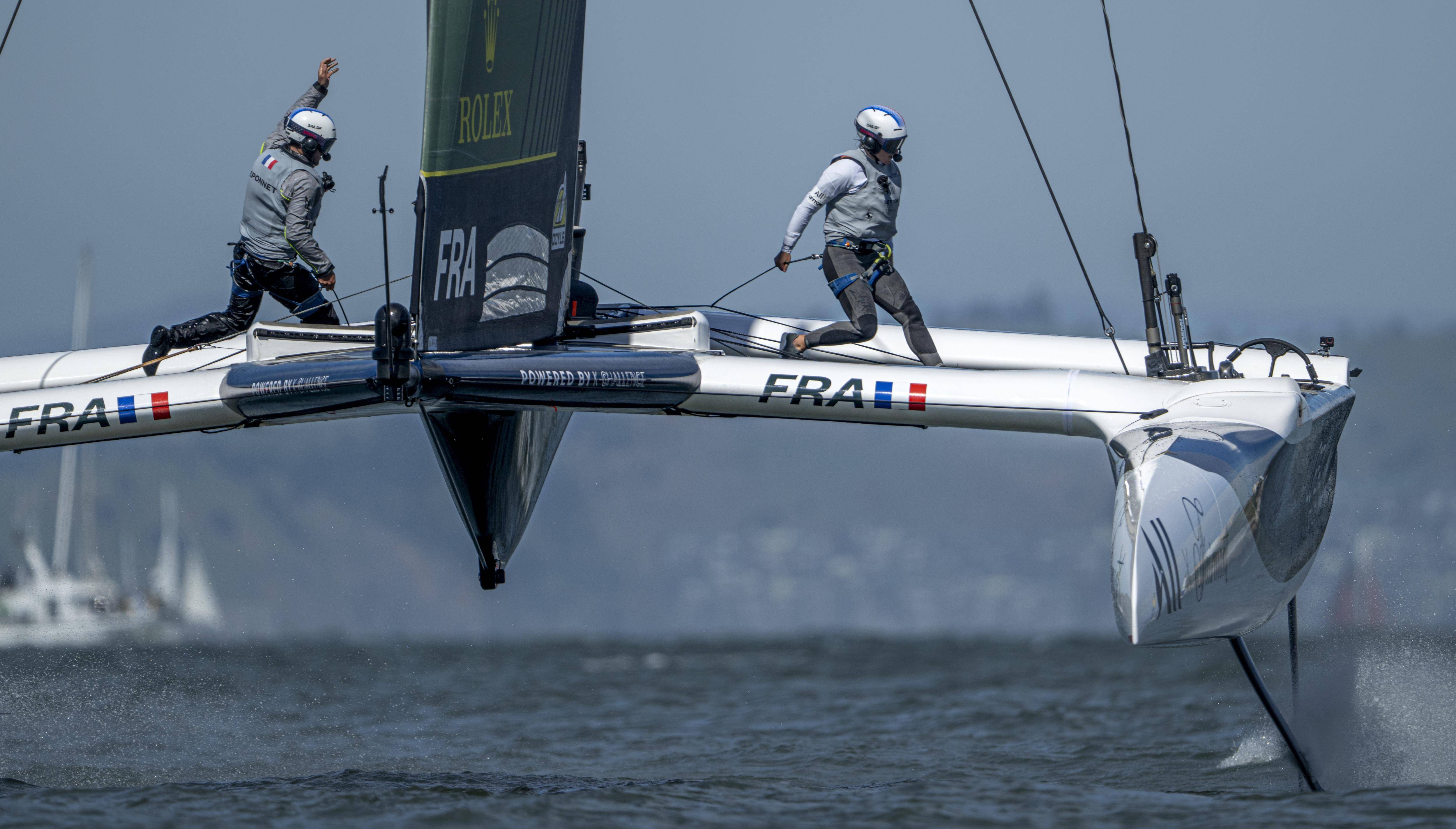 SailGP: "Saint-Tropez est dans un coin de ma tête", assure Quentin Delapierre, le pilote français, à près de 2 mois du Grand prix de France