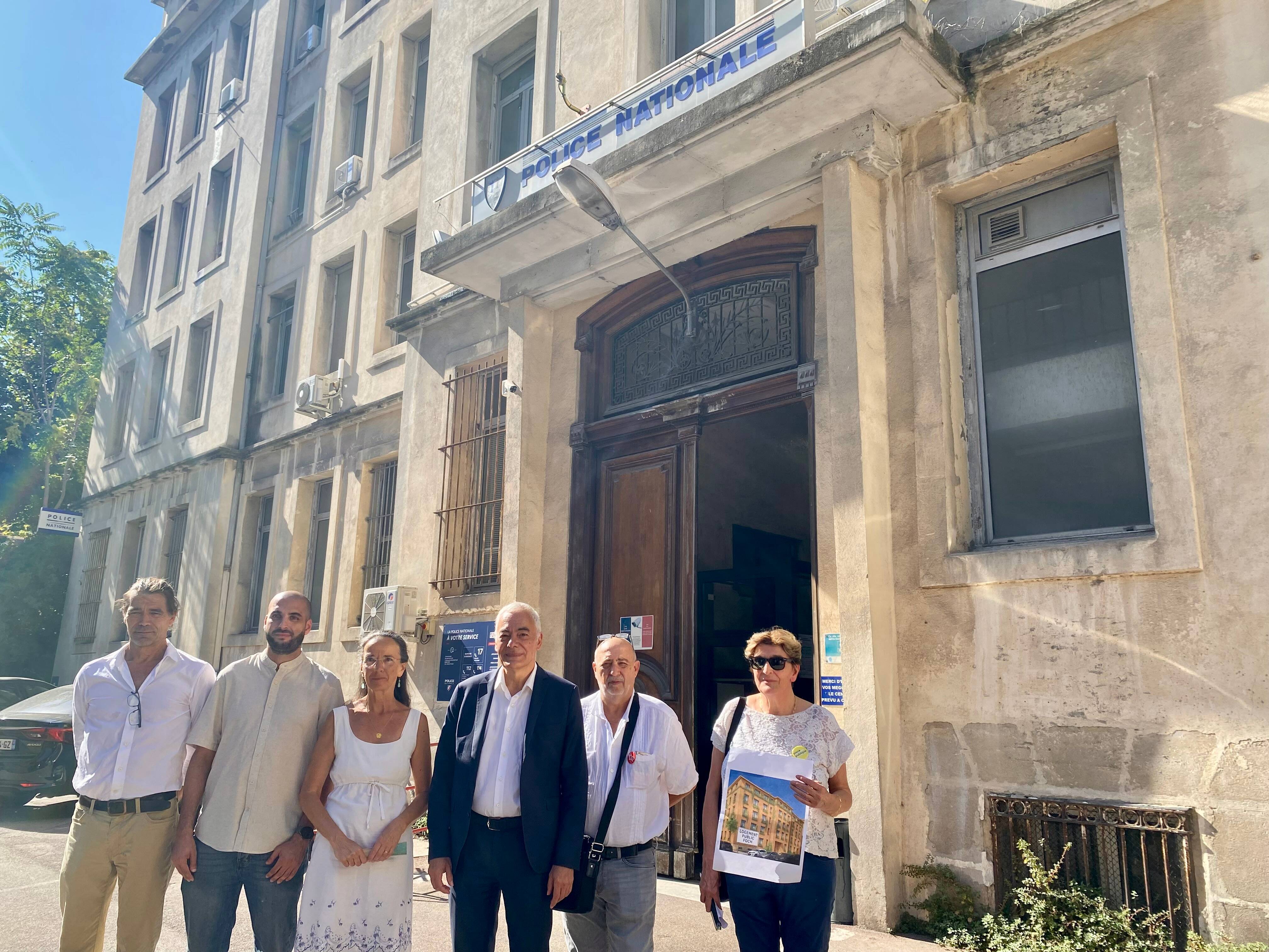 Le maire de Nice veut un hôtel de luxe à la place du commissariat Foch, la gauche-écolo réclame des logements publics ou un Ehpad