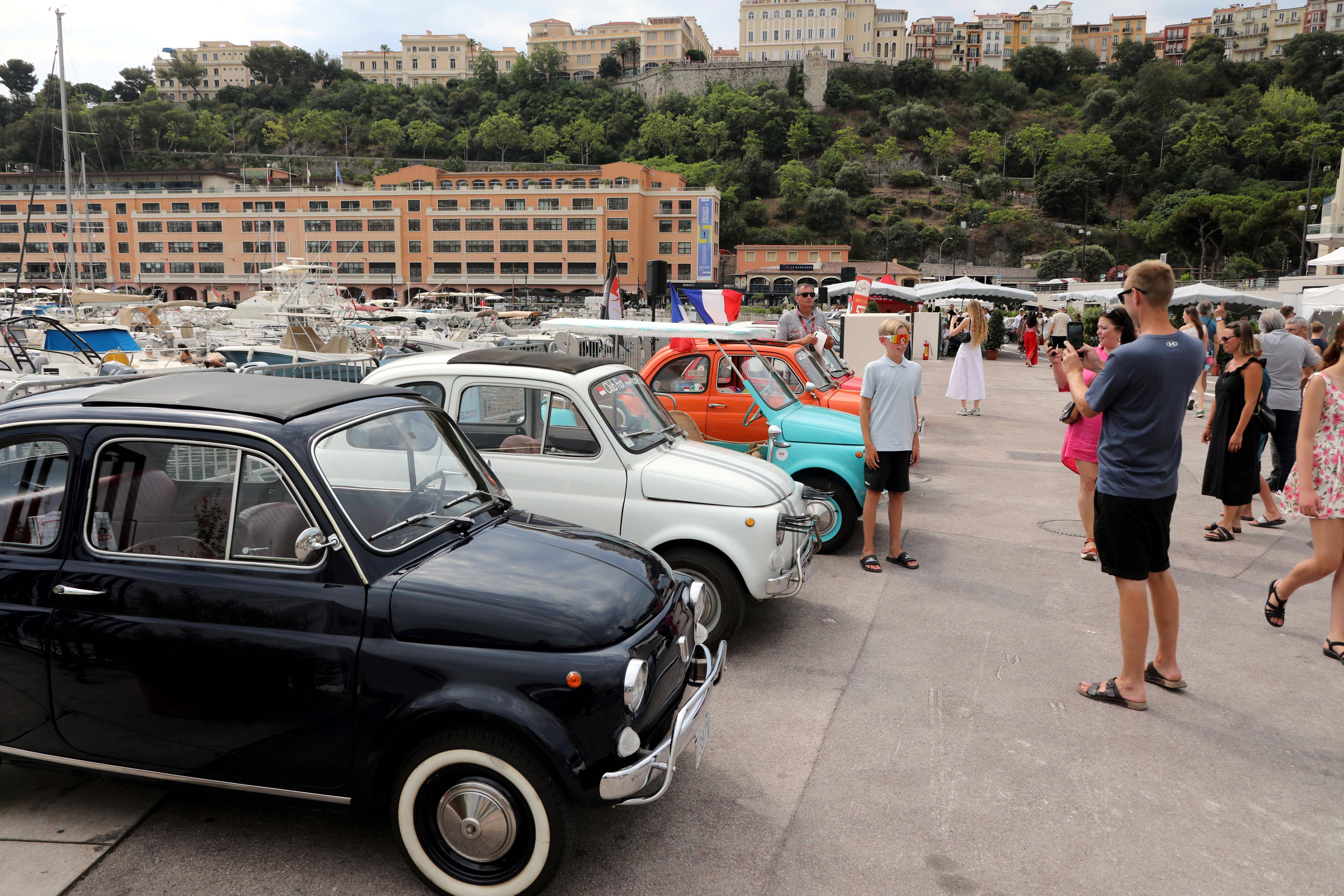 Une parade de Fiat 500 ce dimanche sur le circuit de F1 de Monaco