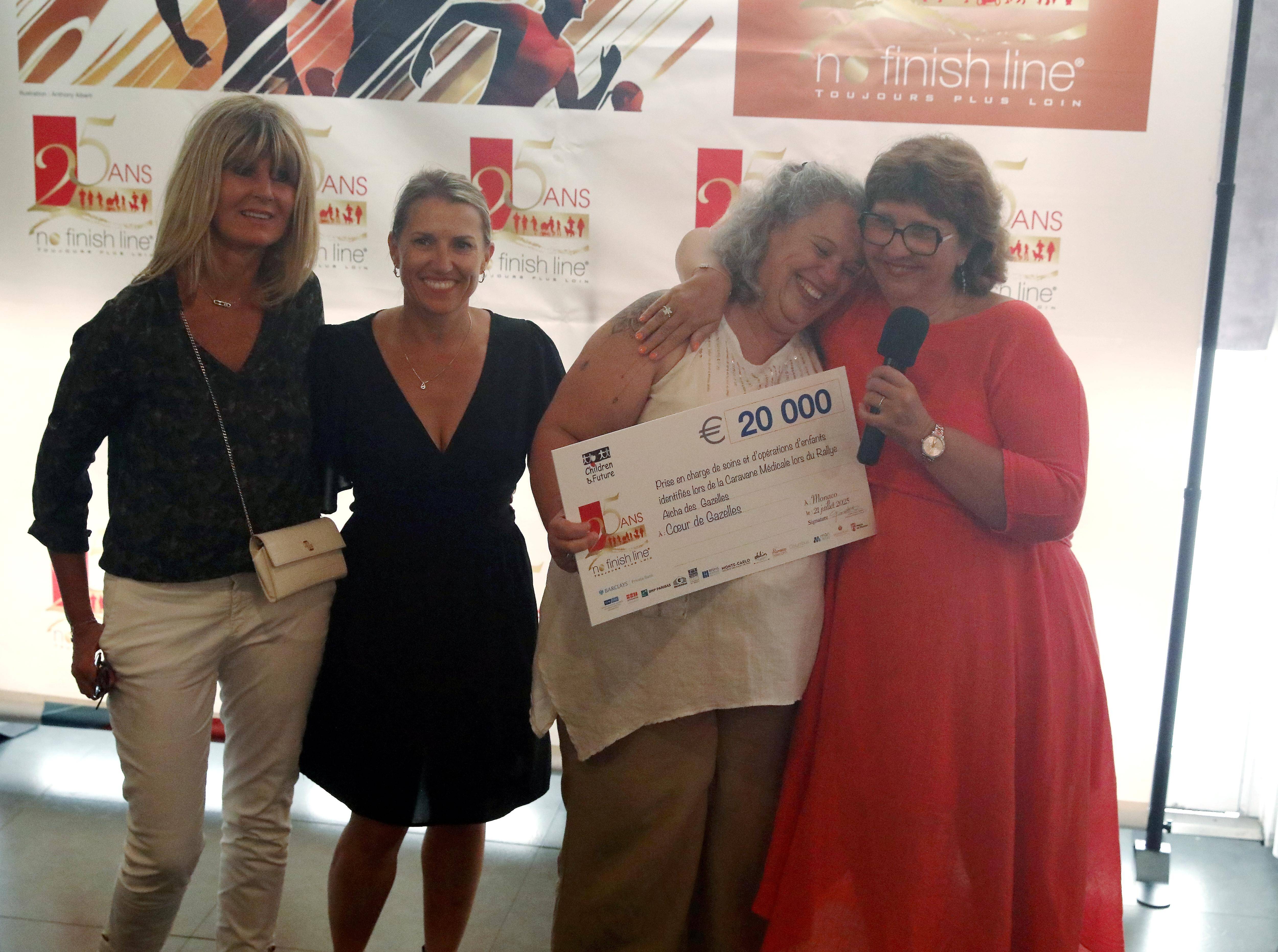 "Vous ne vous rendez pas compte à quel point ça va changer leur vie": on sait à quelles associations ont été reversés les 319.000¬ récoltés par la No Finish Line 2024 à Monaco