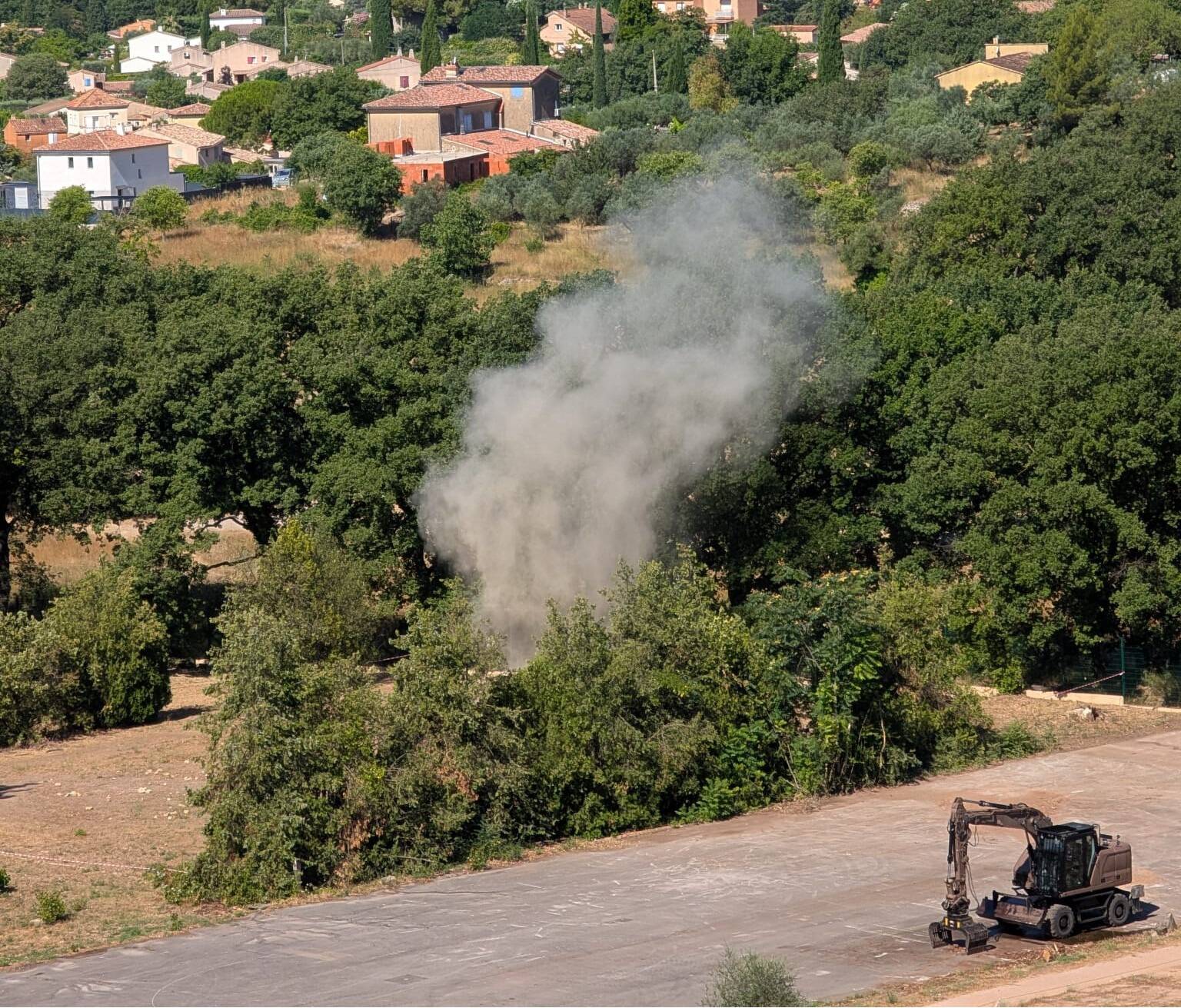 Un obus de la Seconde Guerre mondiale détonné par les démineurs aux Écoles militaires de Draguignan