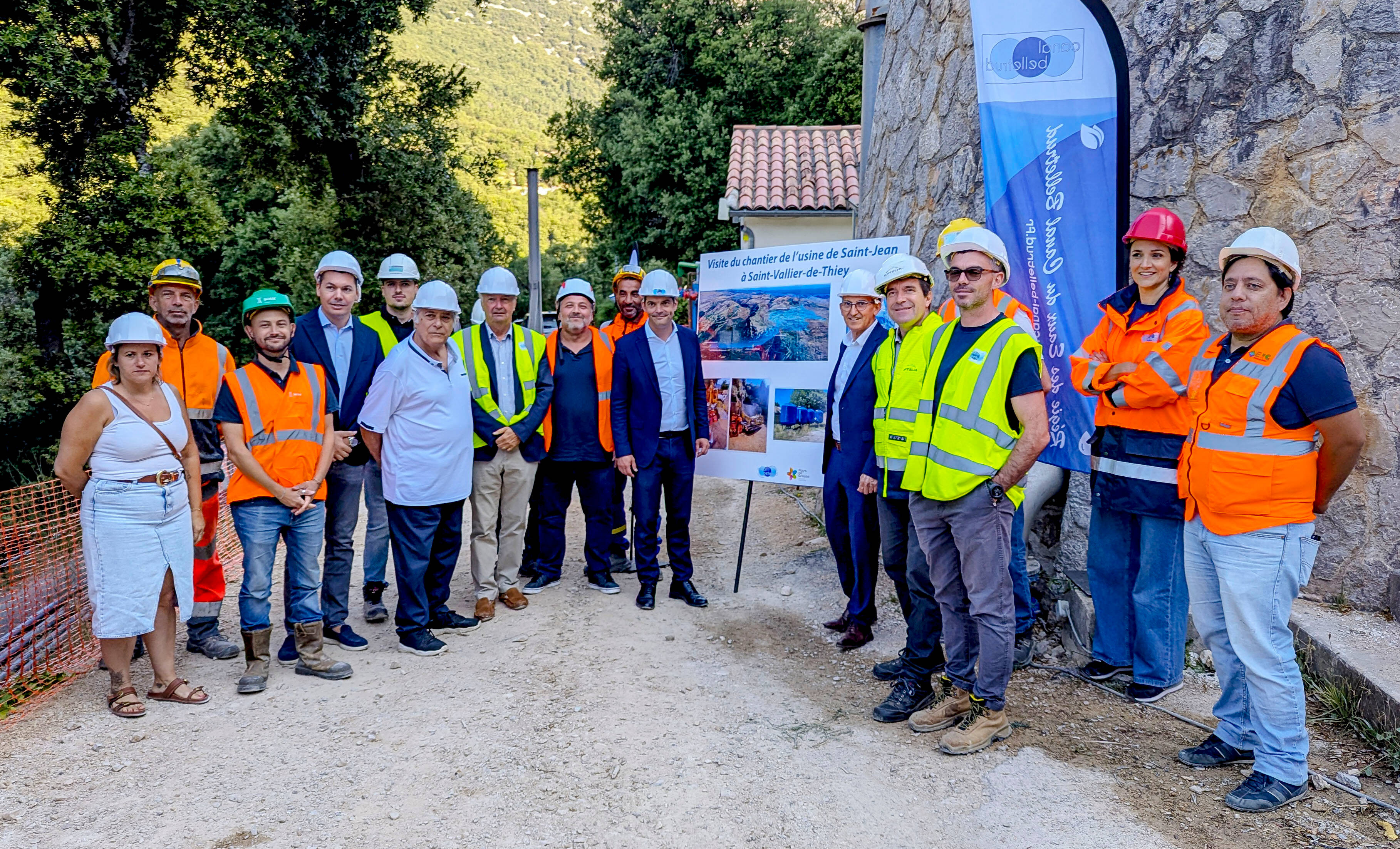 On en sait plus sur le chantier de l'usine d'eau potable Saint-Jean, cruciale pour Saint-Vallier-de-Thiey