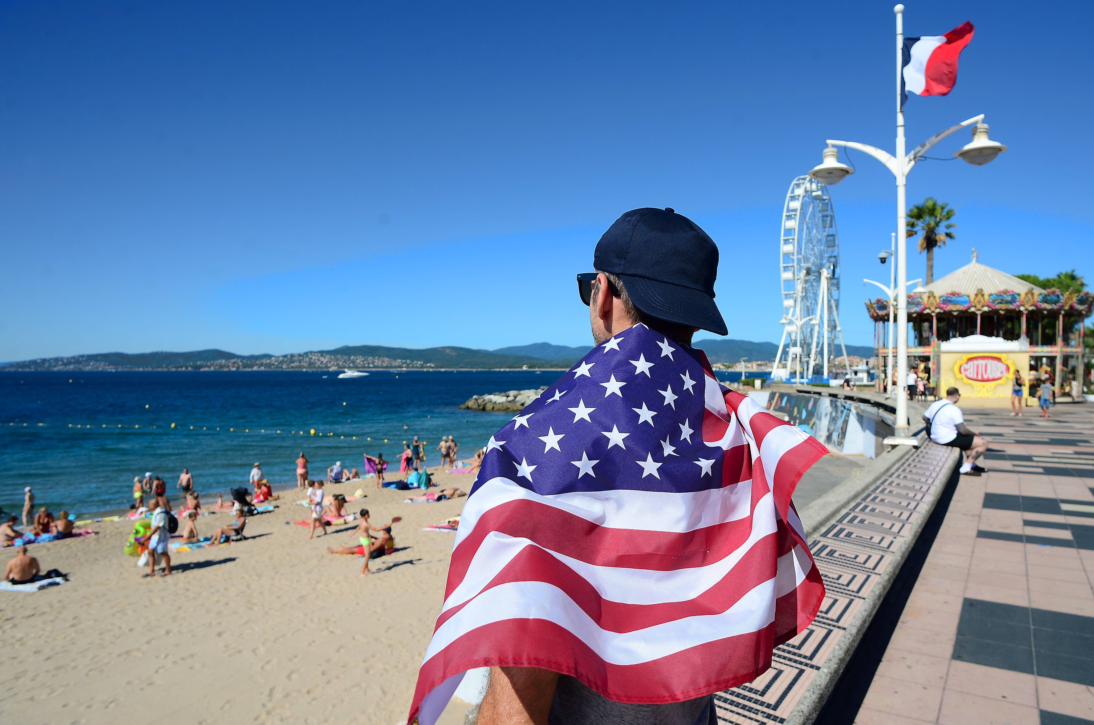 "Le climat est le même que chez moi en Californie!": de plus en plus d'Américains en vacances dans l'Est-Var