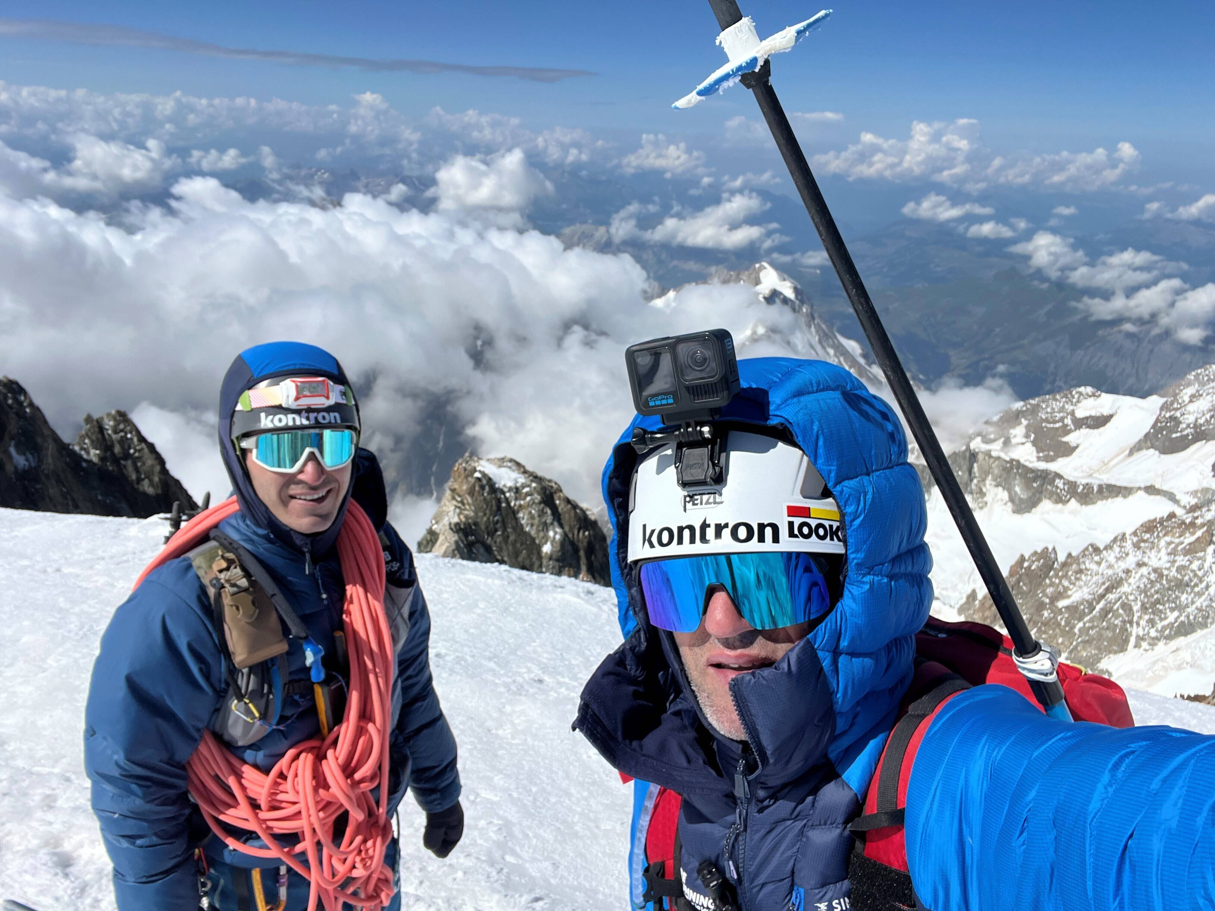 Sport et solidarité se rencontrent à 4806 m pour ces habitants de La Garde