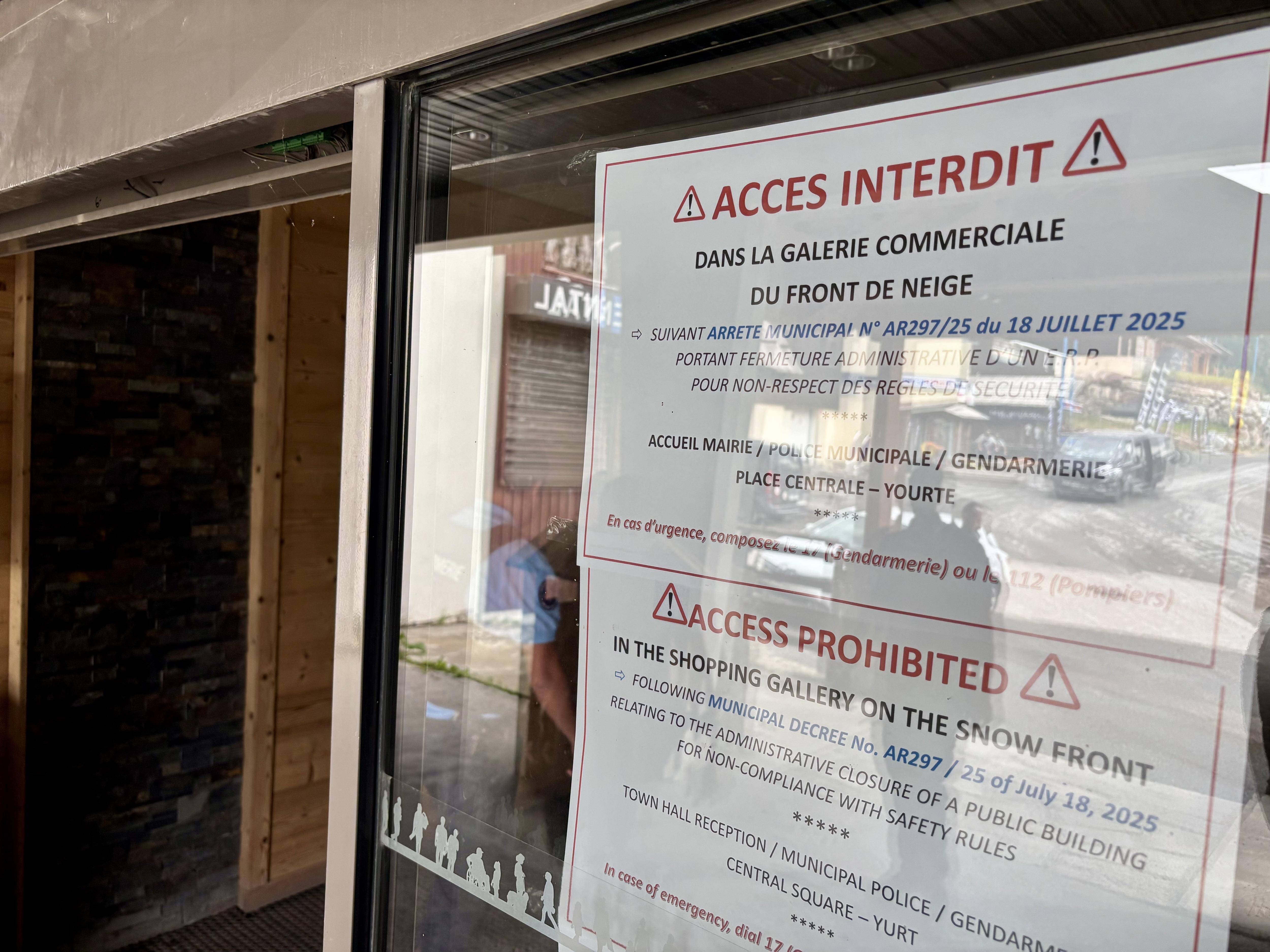 Il manque encore des signatures: la galerie commerciale d'Isola 2000 ne rouvrira pas ce jeudi