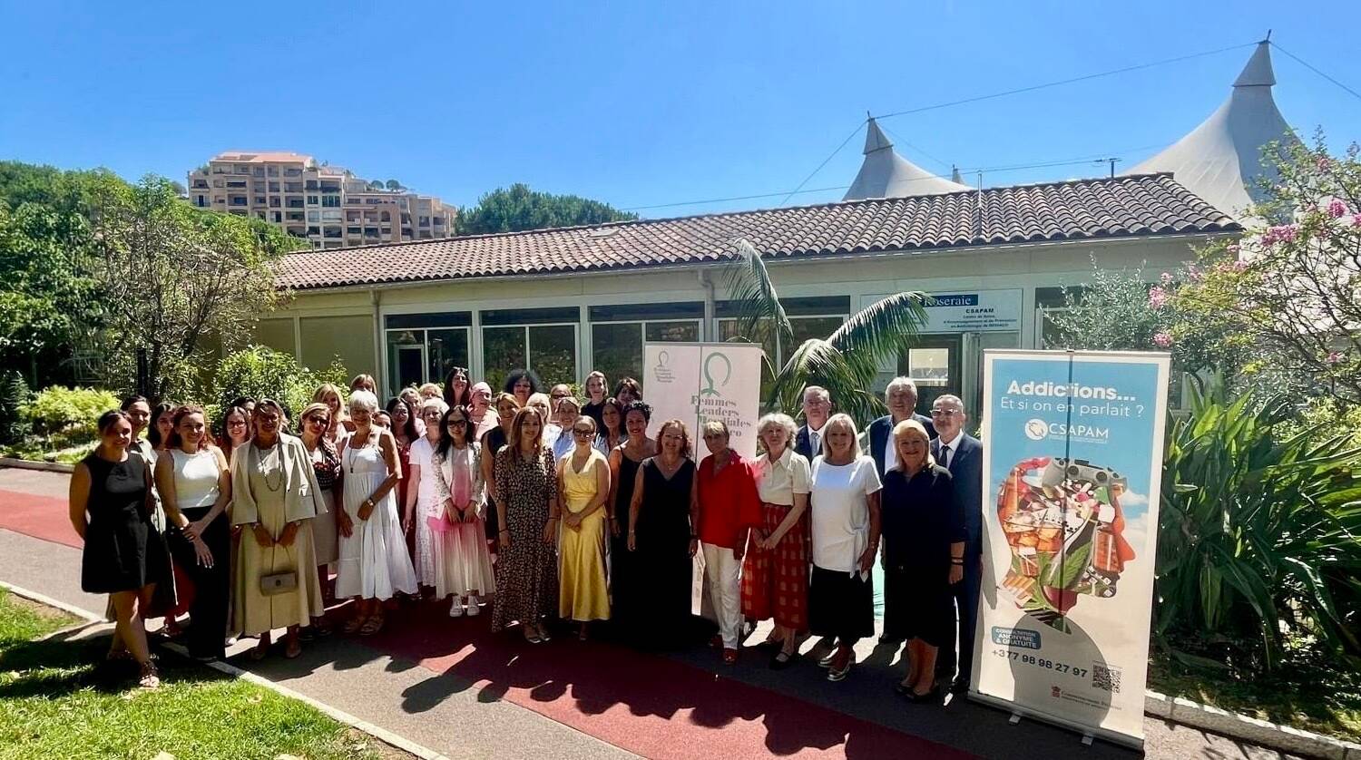 Camille Gottlieb devient la marraine d'un programme gratuit de lutte contre les addictions auprès des Femmes Leaders Mondiales Monaco