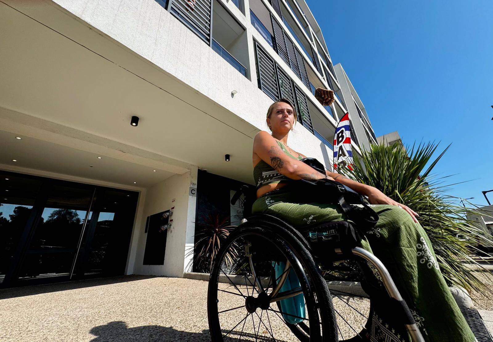 Un logement lui a été attribué mais cette Azuréenne, paraplégique, risque pourtant de se retrouver à la rue