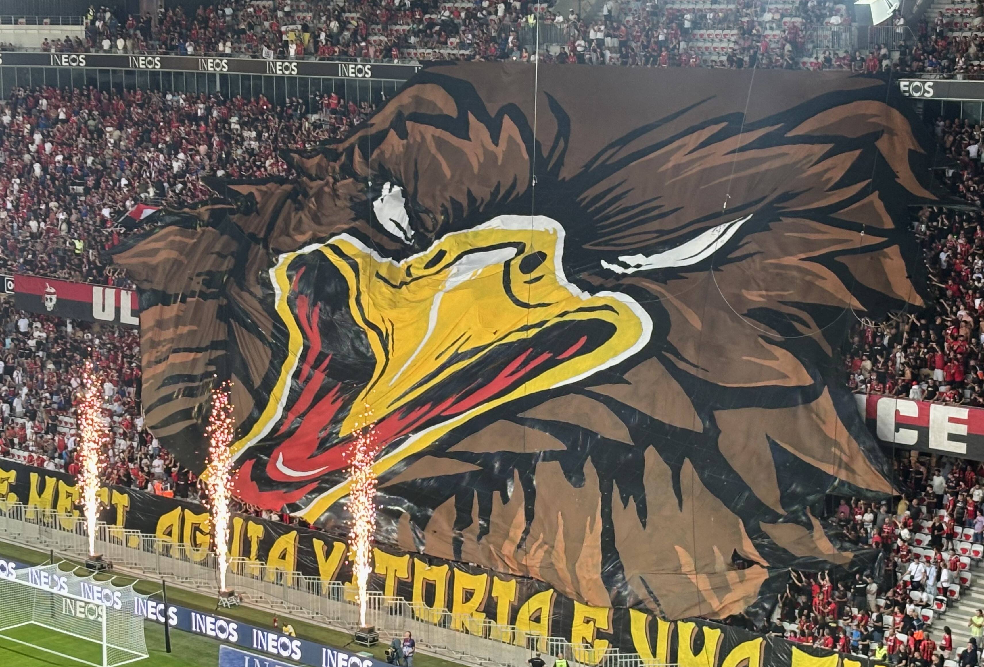 "On commence à avoir un stade à la hauteur de notre club": les supporters niçois séduits par la mue de l'Allianz Riviera, moins par le Gym battu par Benfica