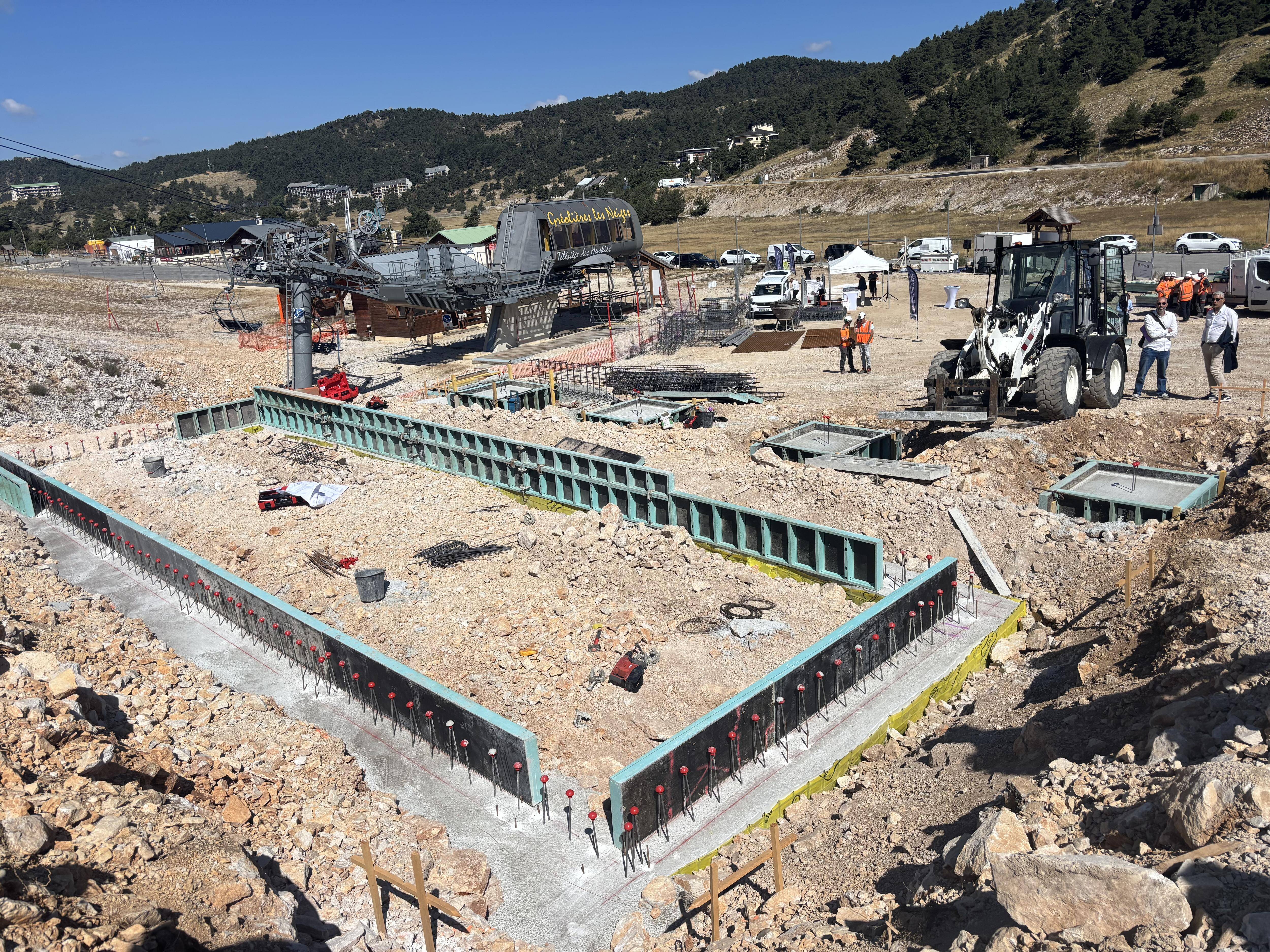 À Gréolières, le chantier de la luge "quatre saisons" sur les bons rails