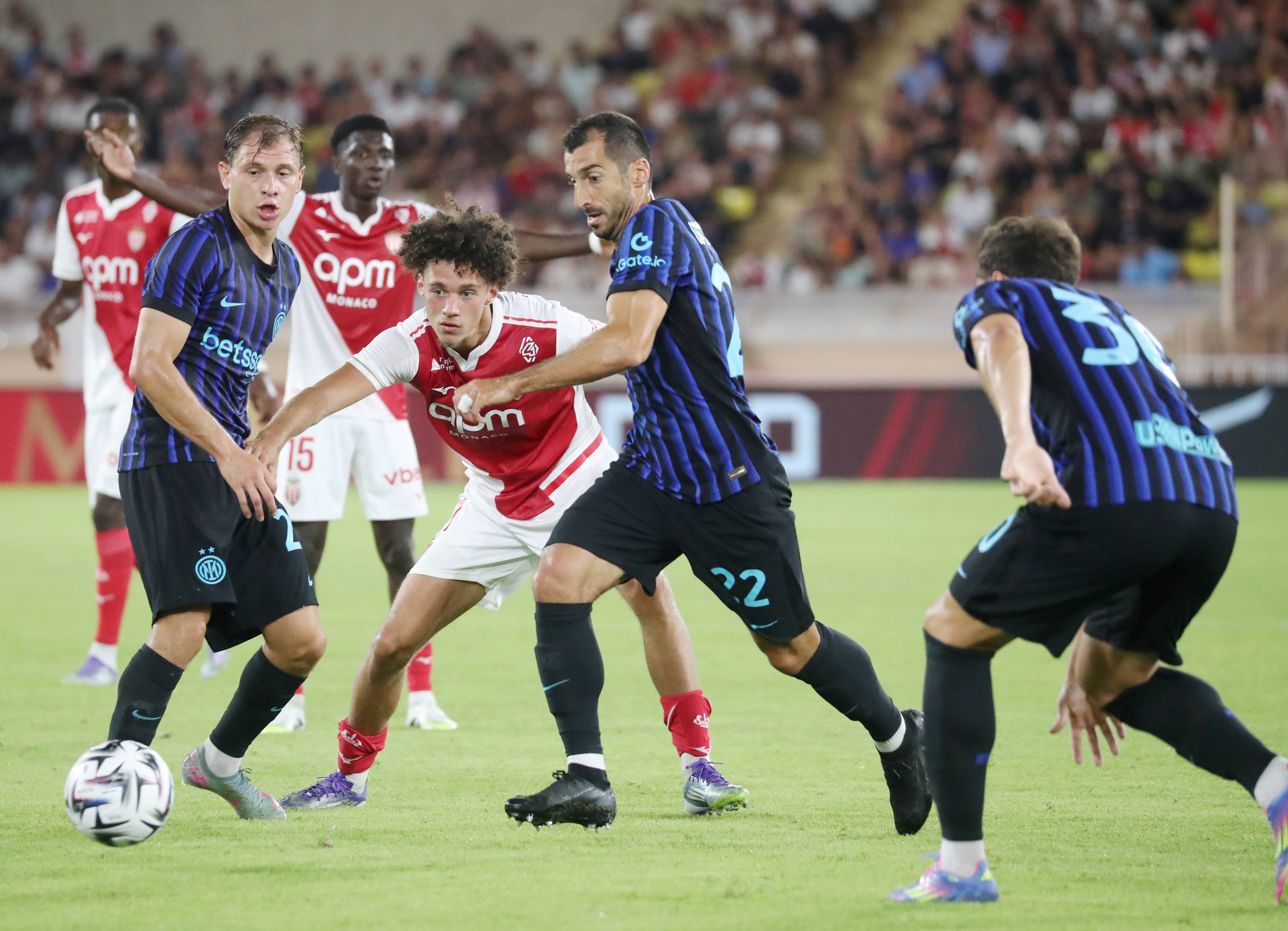 L'AS Monaco s'incline contre l'Inter Milan pour son dernier match de préparation (1-2)