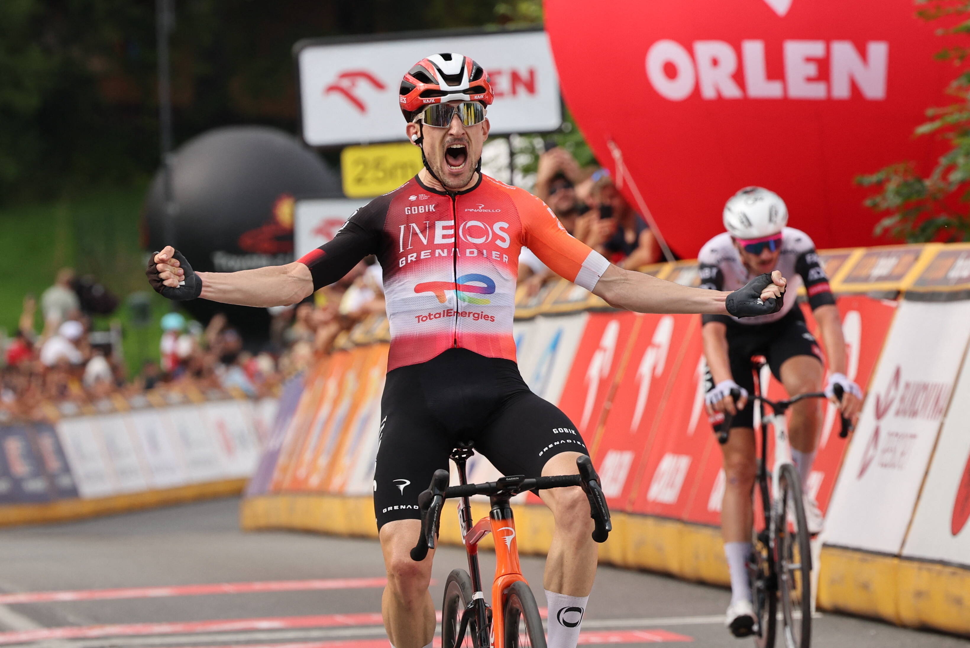 Vainqueur d'étape sur le Tour de Pologne, le Monégasque Victor Langellotti remporte son premier succès en World Tour