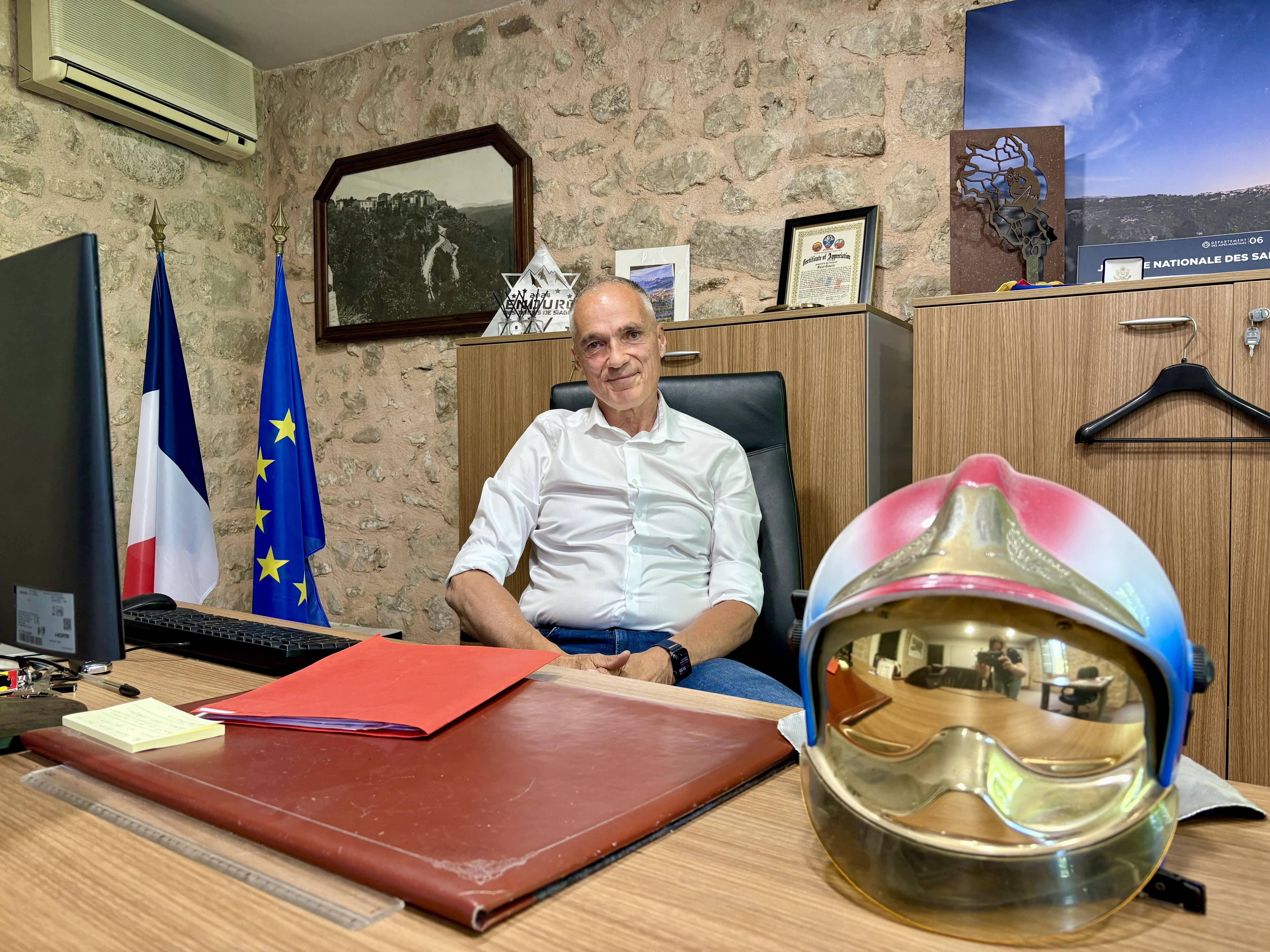 "J'ai trouvé ma mission de vie": candidat à sa propre succession, Christian Zedet, le maire de Saint-Cézaire-sur-Siagne, dévoile ses projets à venir