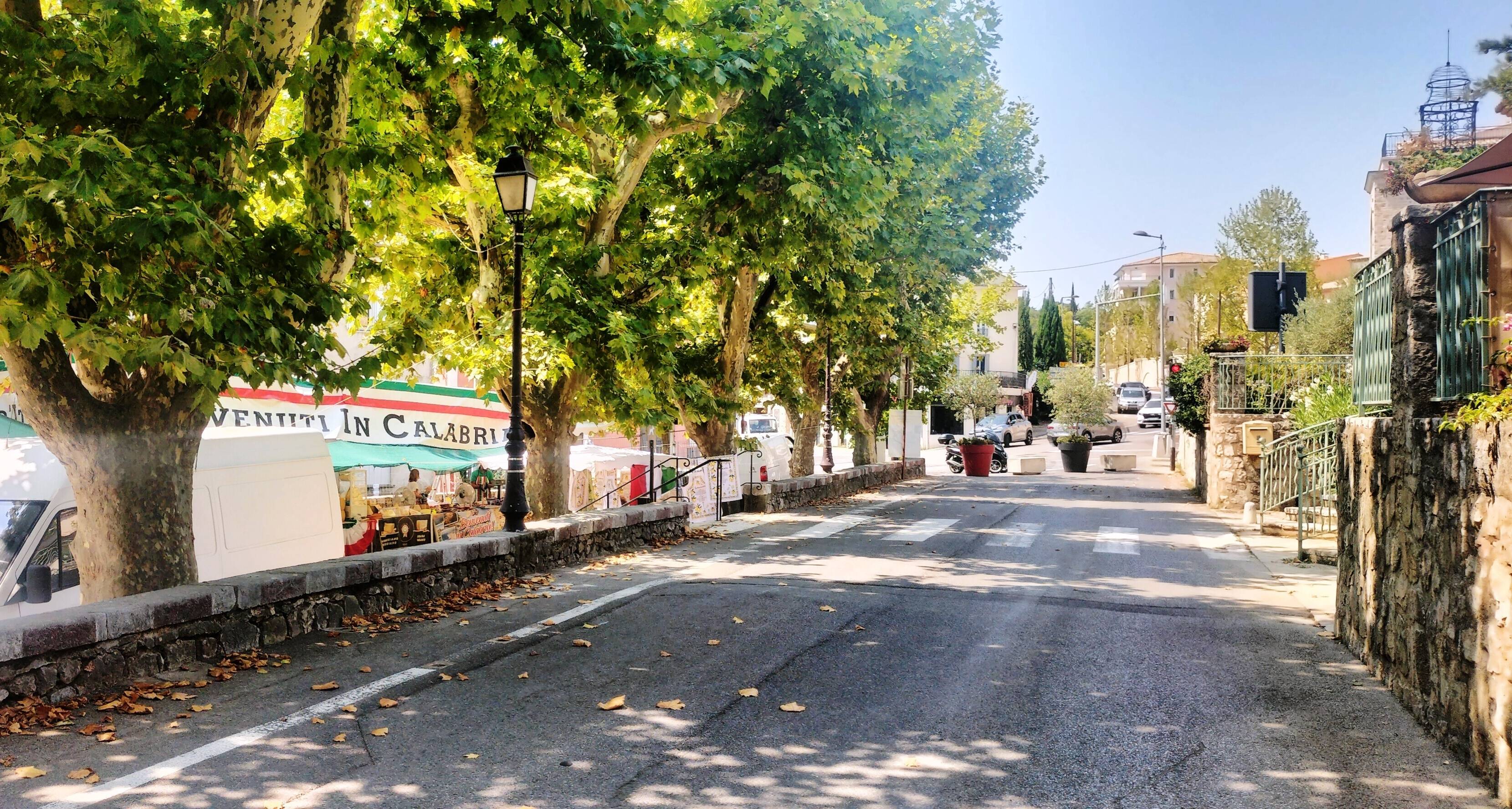 Voici le nouveau plan de circulation dans le centre du village du Rouret